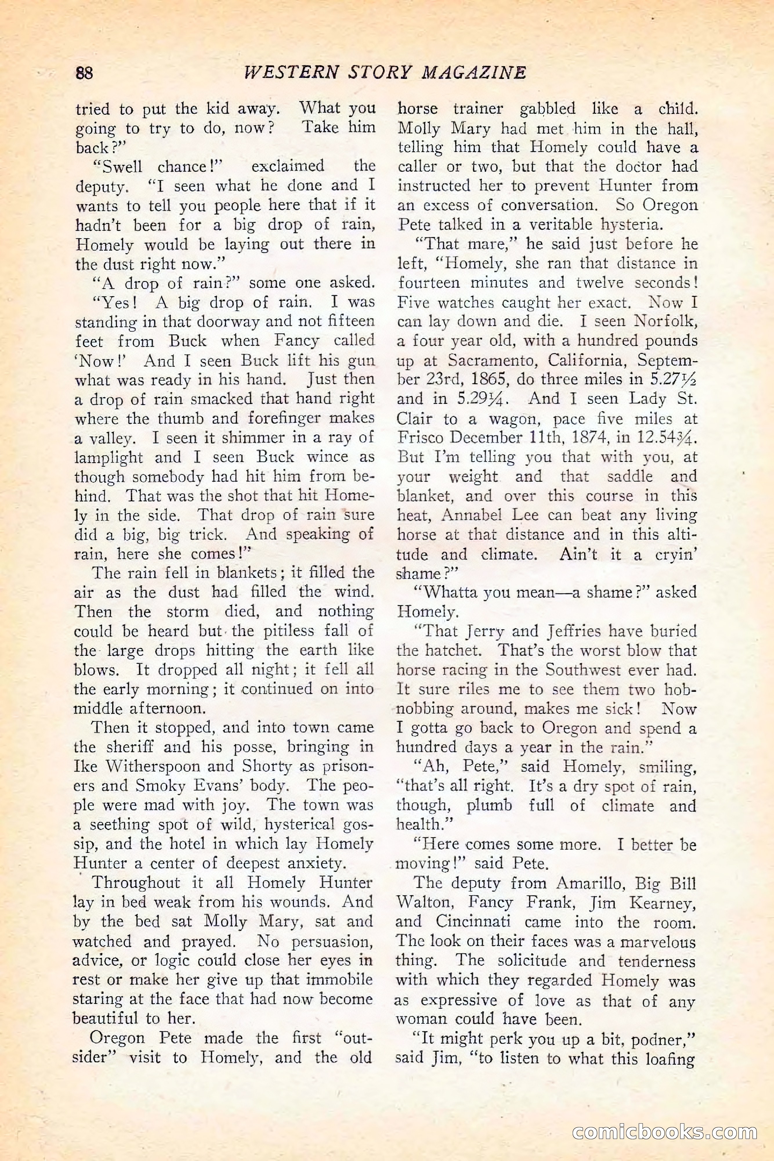 Western Story Magazine, June 5, 1926 — page 106 of 172