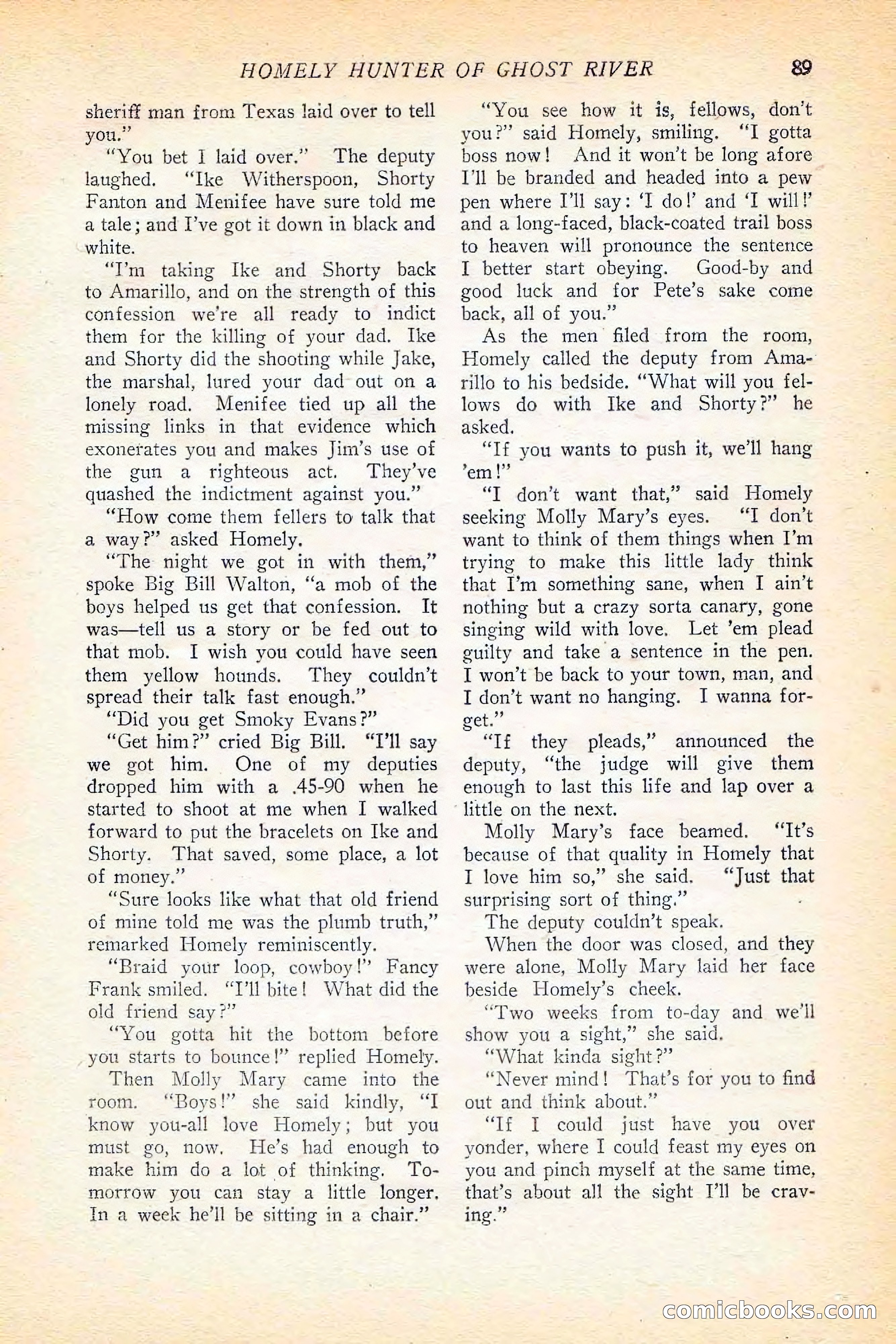 Western Story Magazine, June 5, 1926 — page 107 of 172