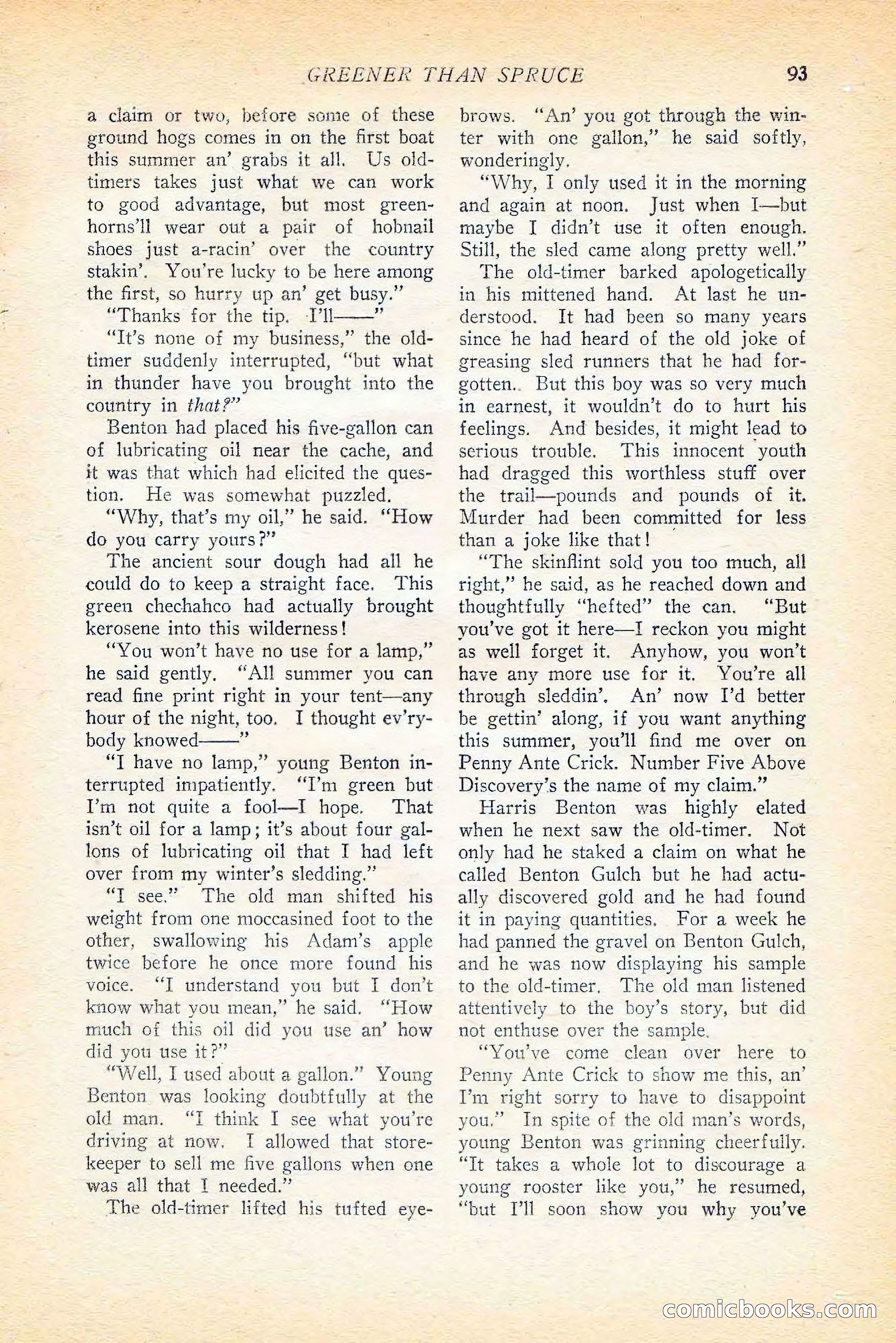 Western Story Magazine, June 5, 1926 — page 111 of 172