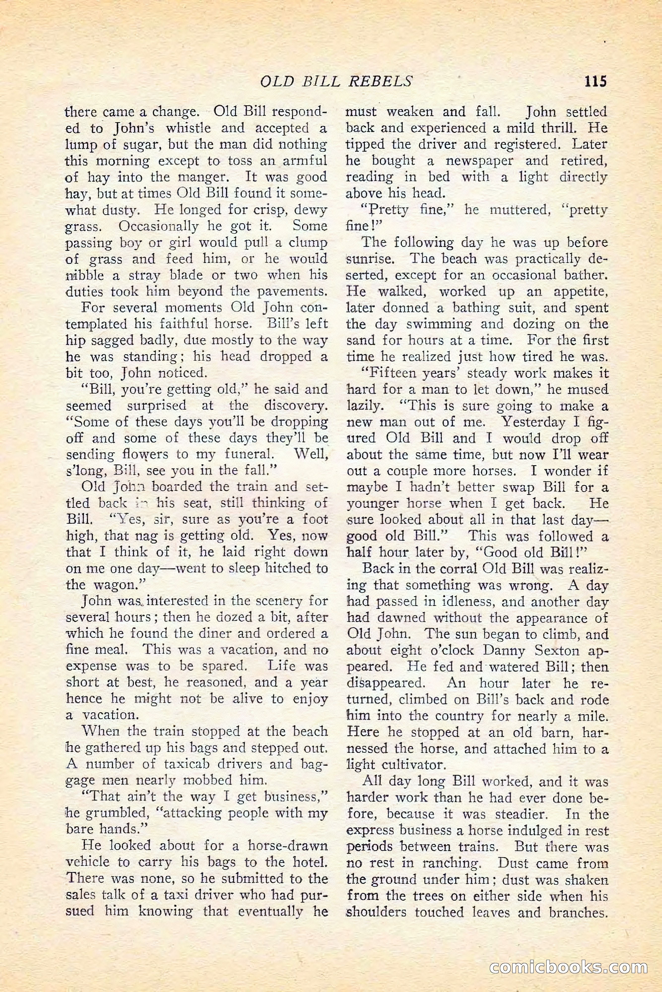 Western Story Magazine, June 5, 1926 — page 133 of 172