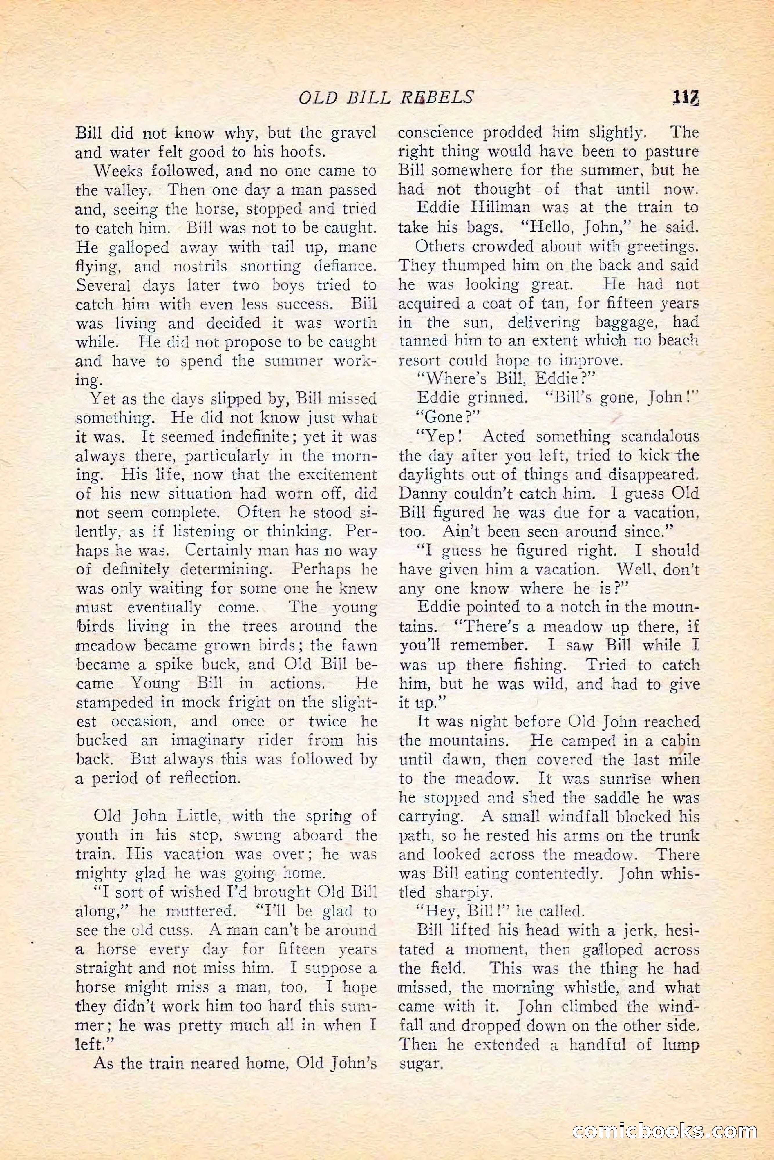 Western Story Magazine, June 5, 1926 — page 135 of 172