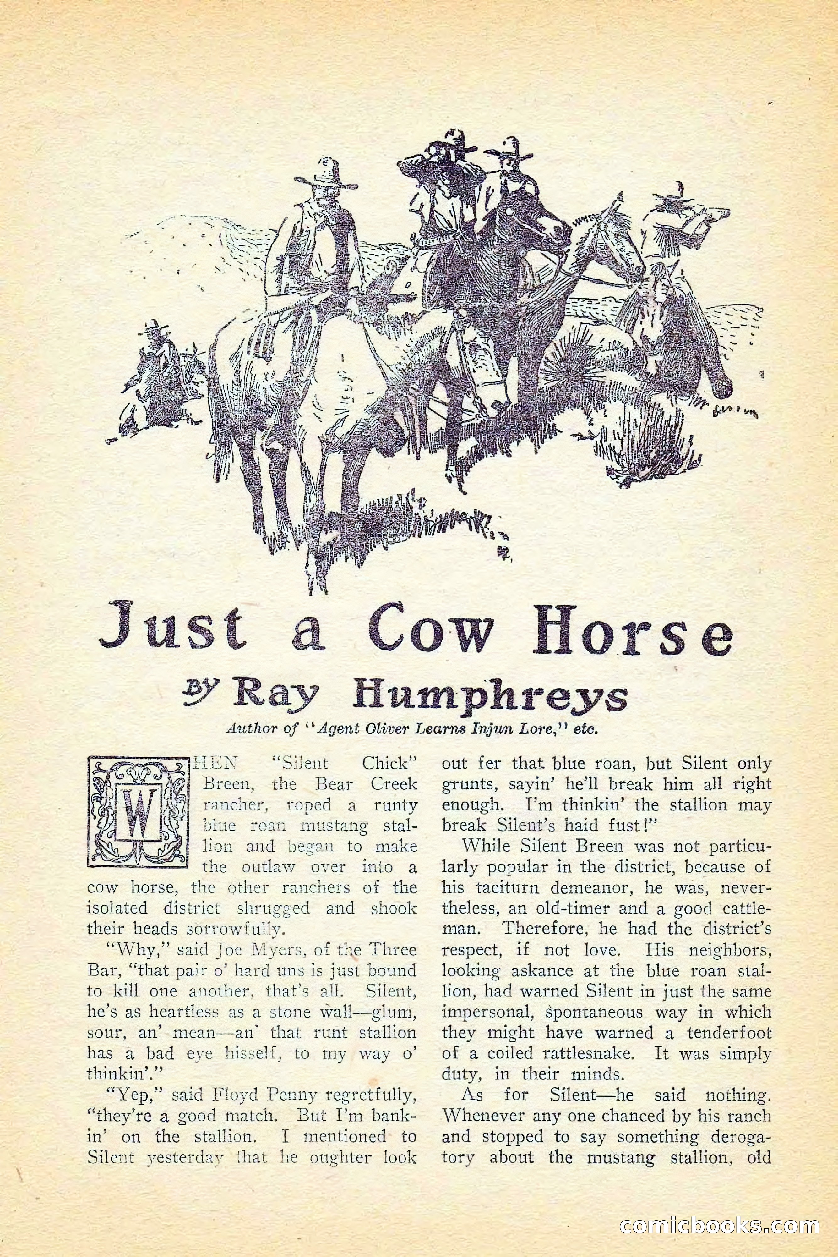 Western Story Magazine, June 5, 1926 — page 137 of 172