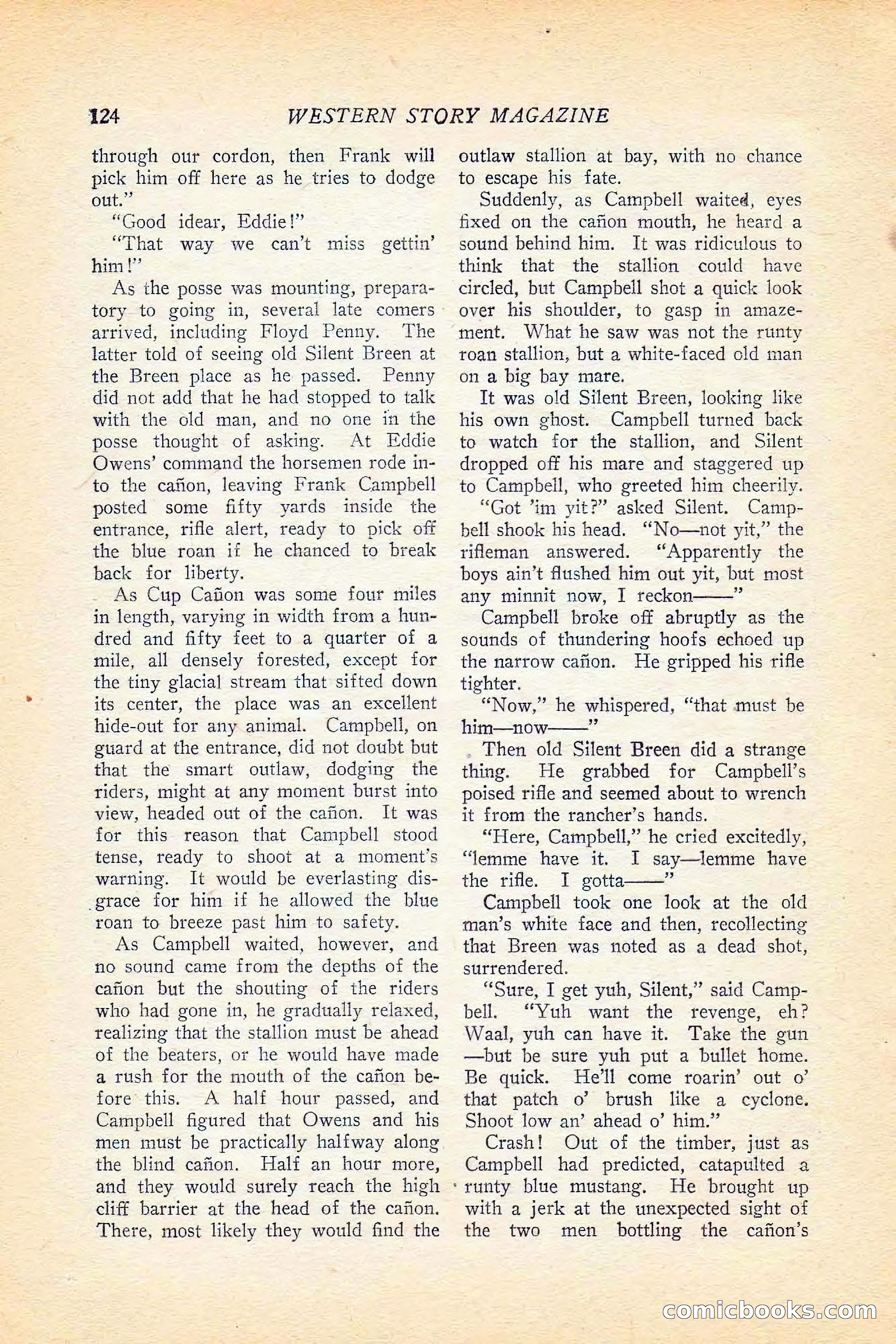 Western Story Magazine, June 5, 1926 — page 142 of 172