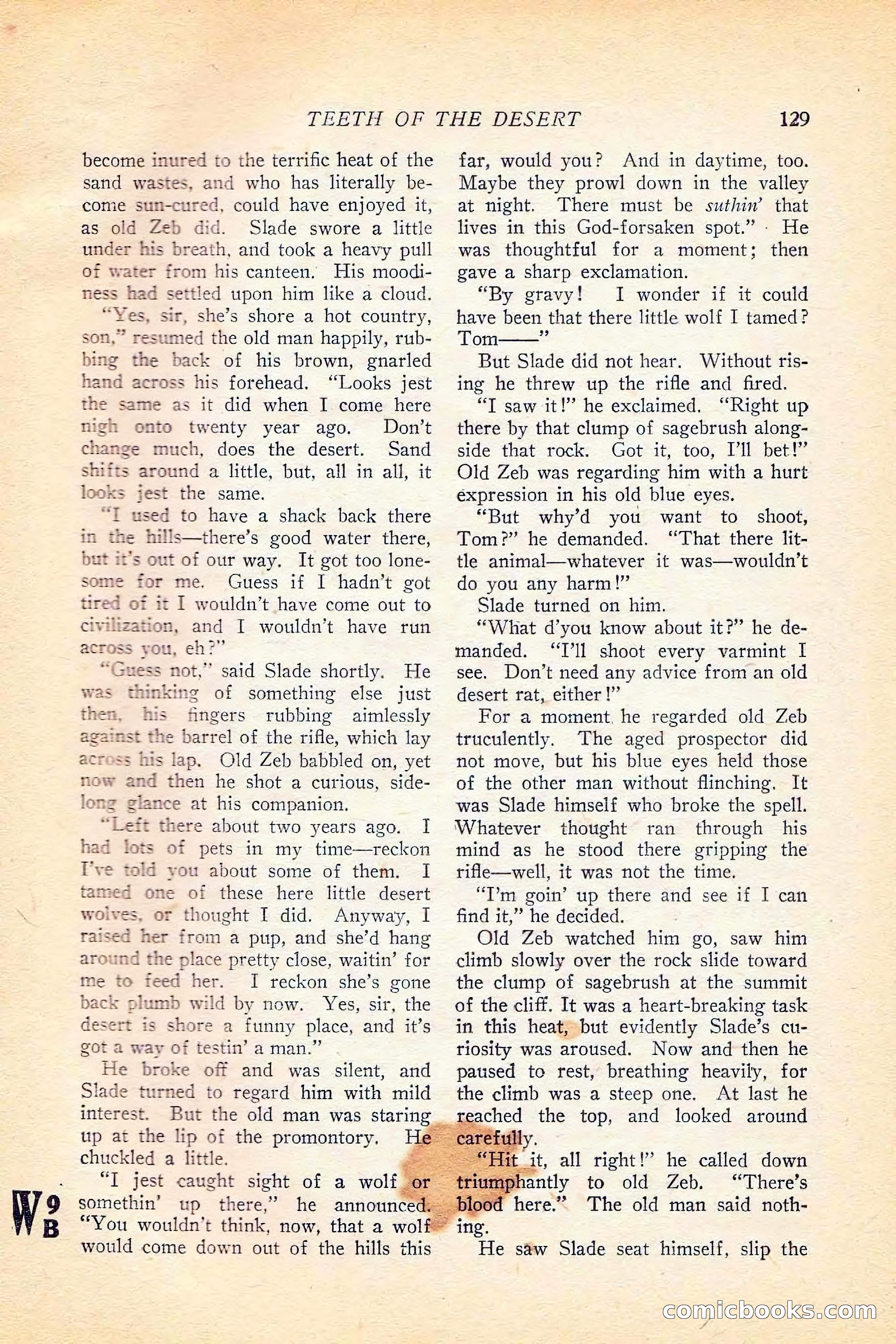 Western Story Magazine, June 5, 1926 — page 147 of 172