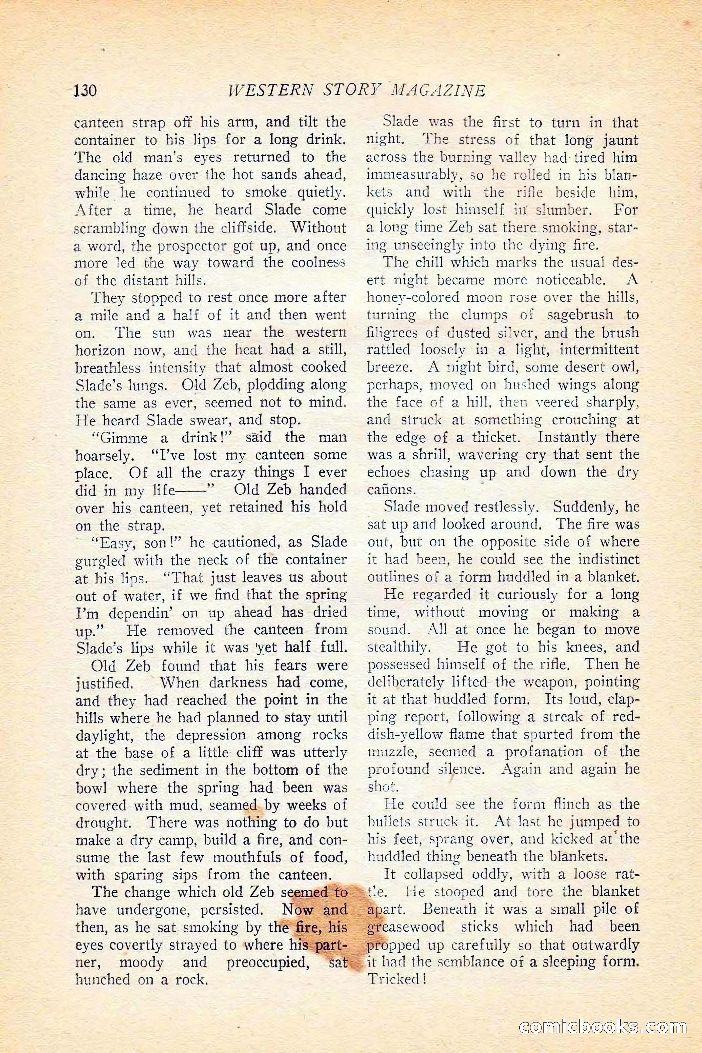 Western Story Magazine, June 5, 1926 — page 148 of 172