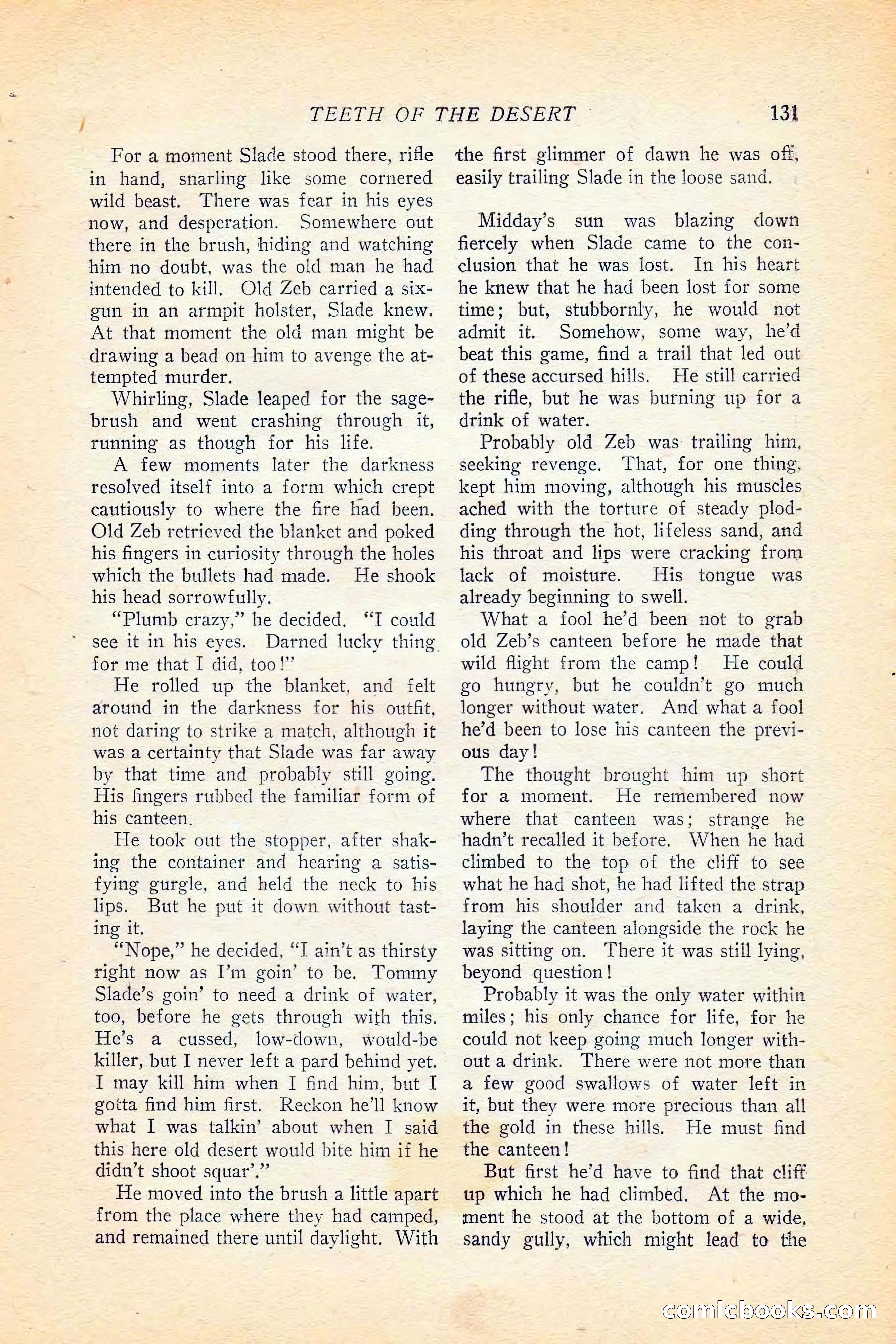 Western Story Magazine, June 5, 1926 — page 149 of 172