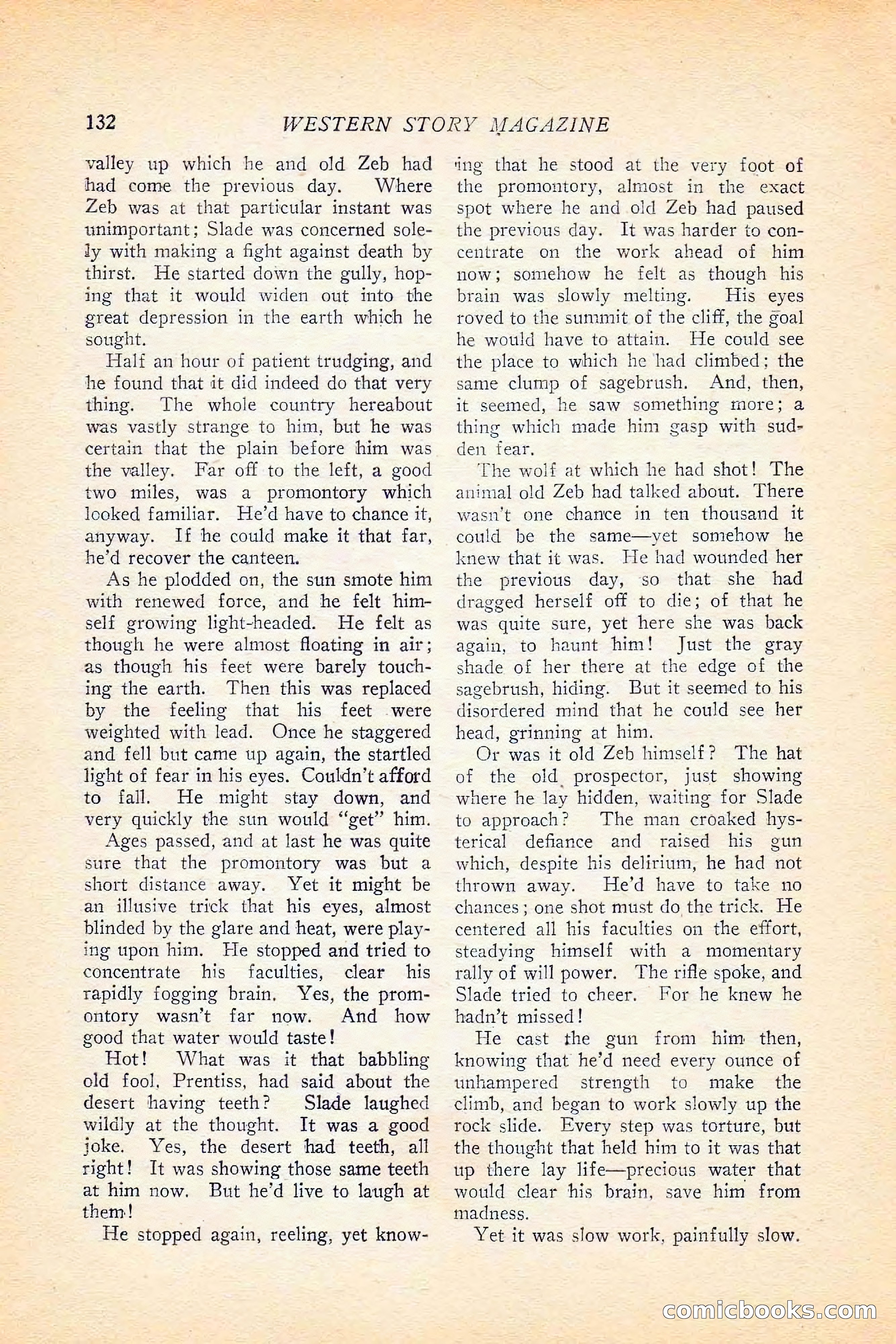Western Story Magazine, June 5, 1926 — page 150 of 172