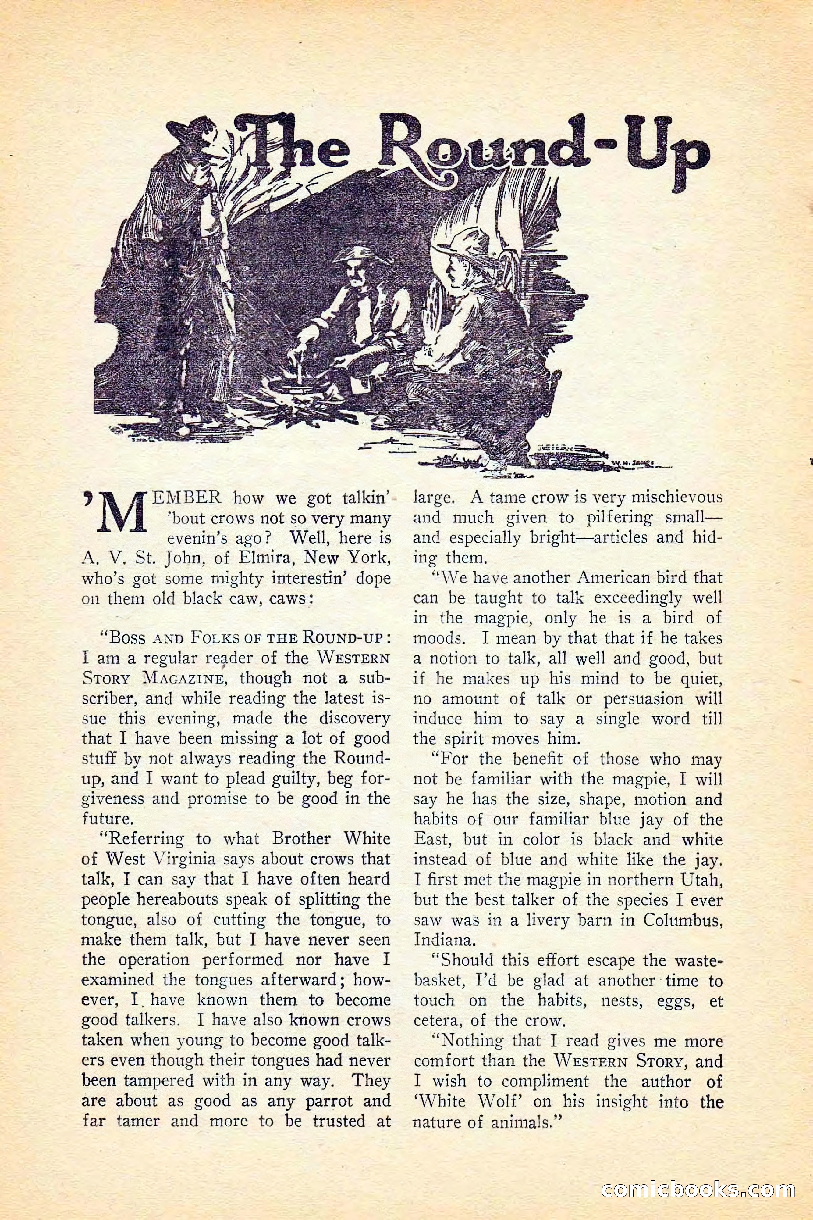 Western Story Magazine, June 5, 1926 — page 152 of 172
