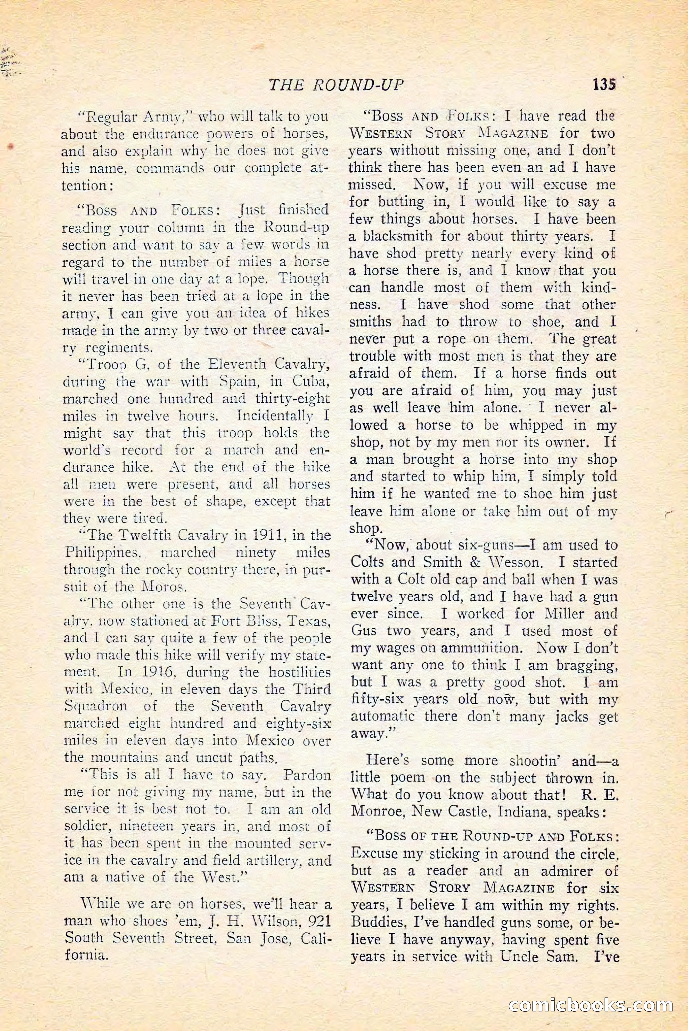 Western Story Magazine, June 5, 1926 — page 153 of 172