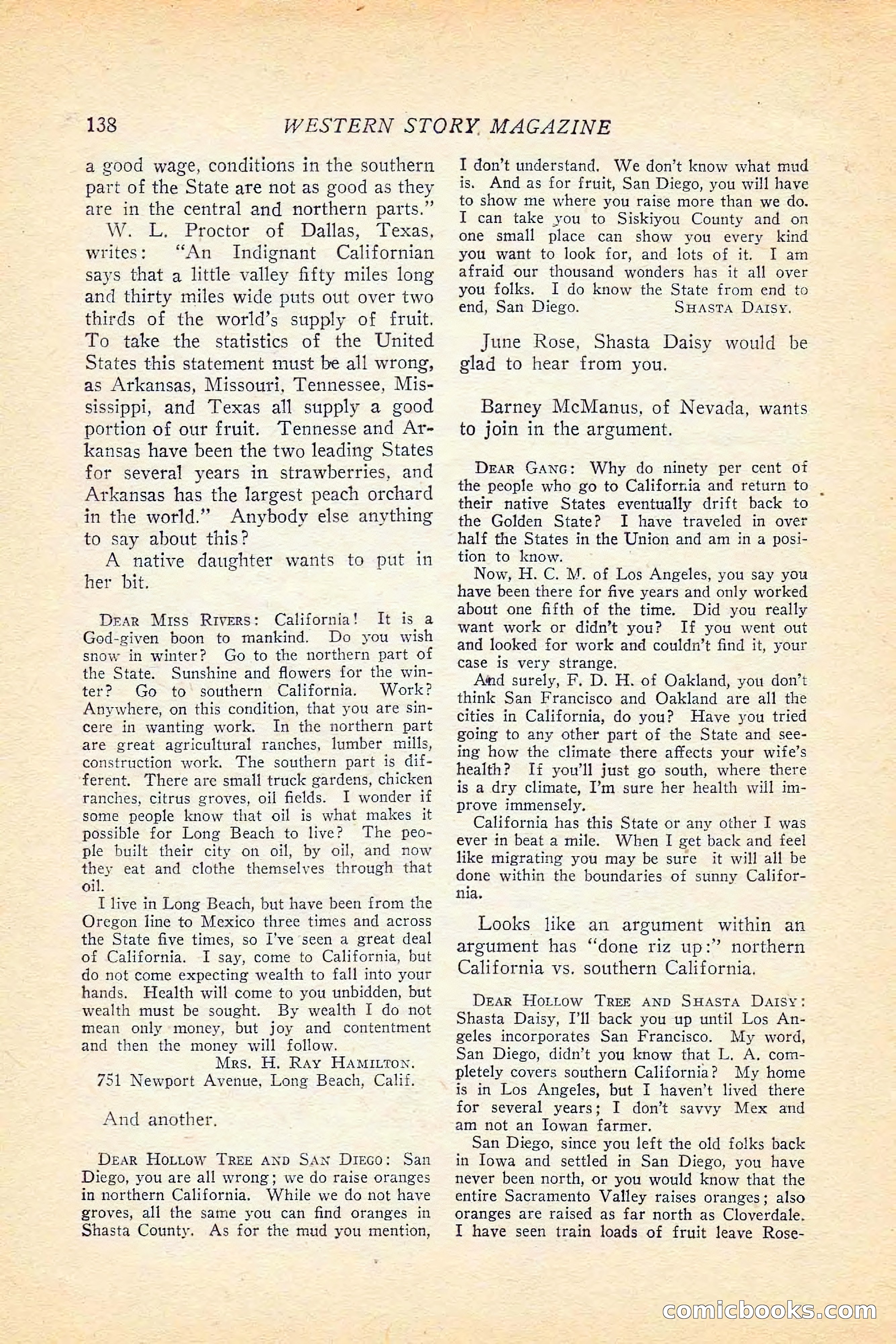 Western Story Magazine, June 5, 1926 — page 156 of 172