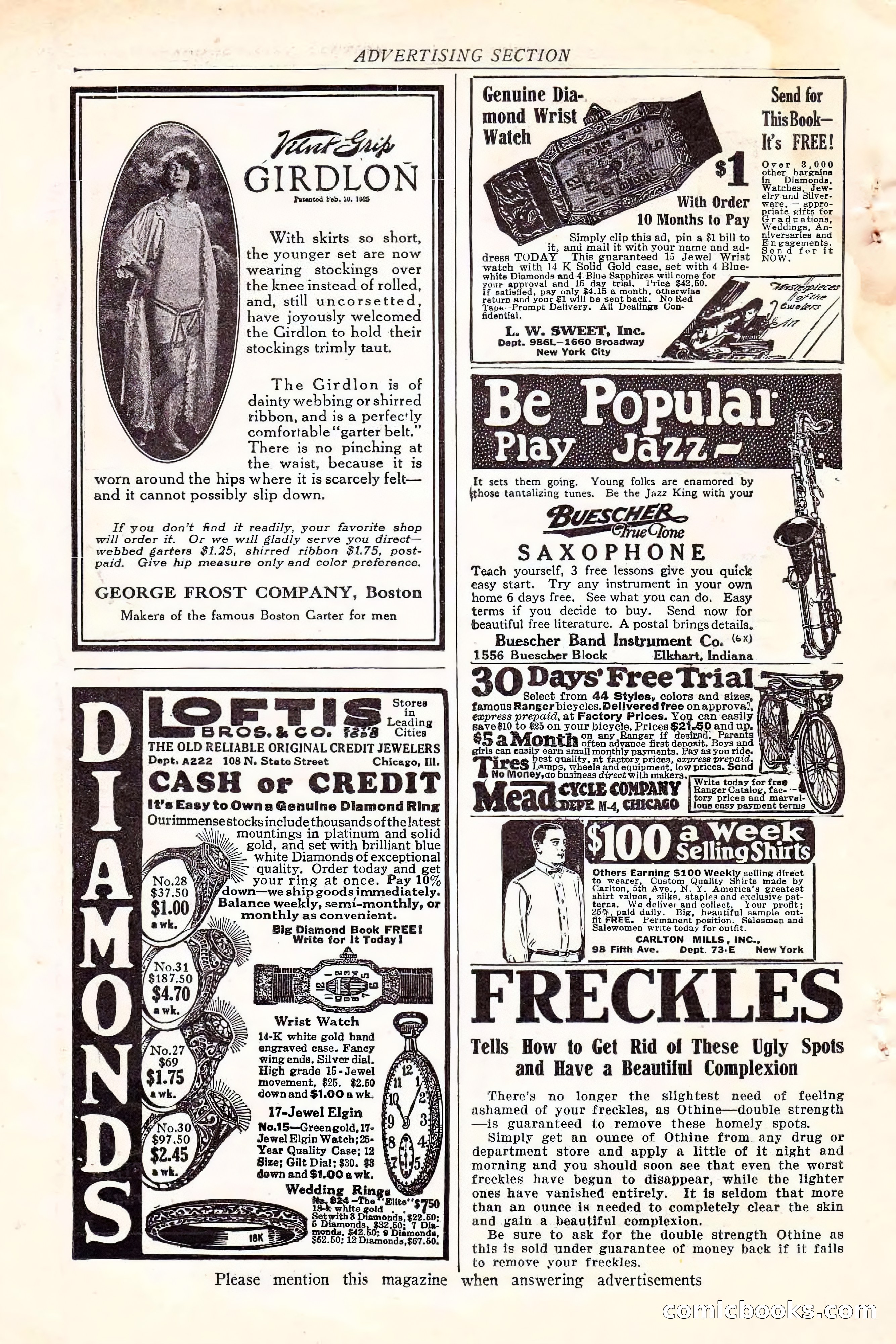 Western Story Magazine, June 5, 1926 — page 168 of 172