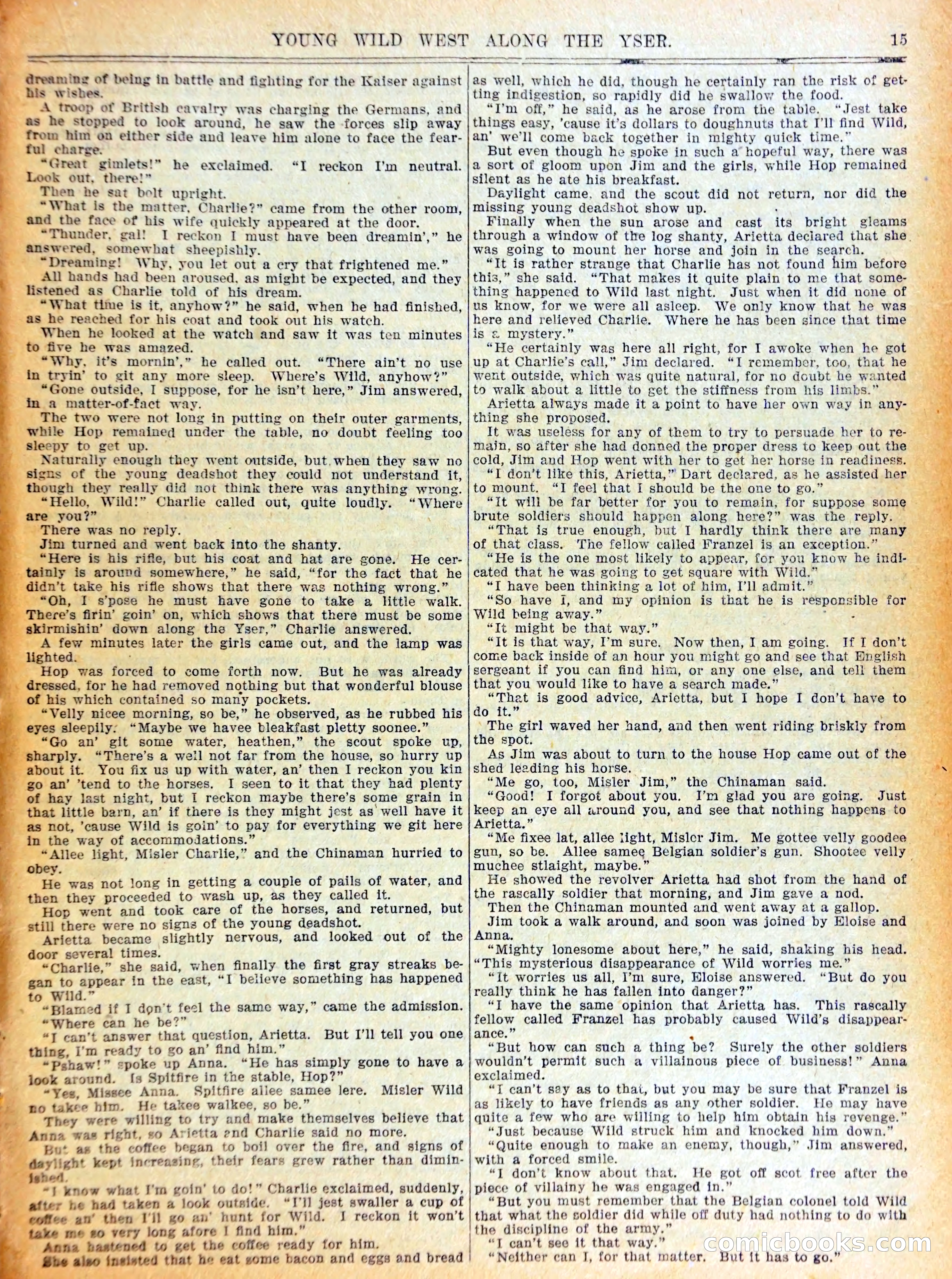 Wild West Weekly No. 643 — page 18 of 37