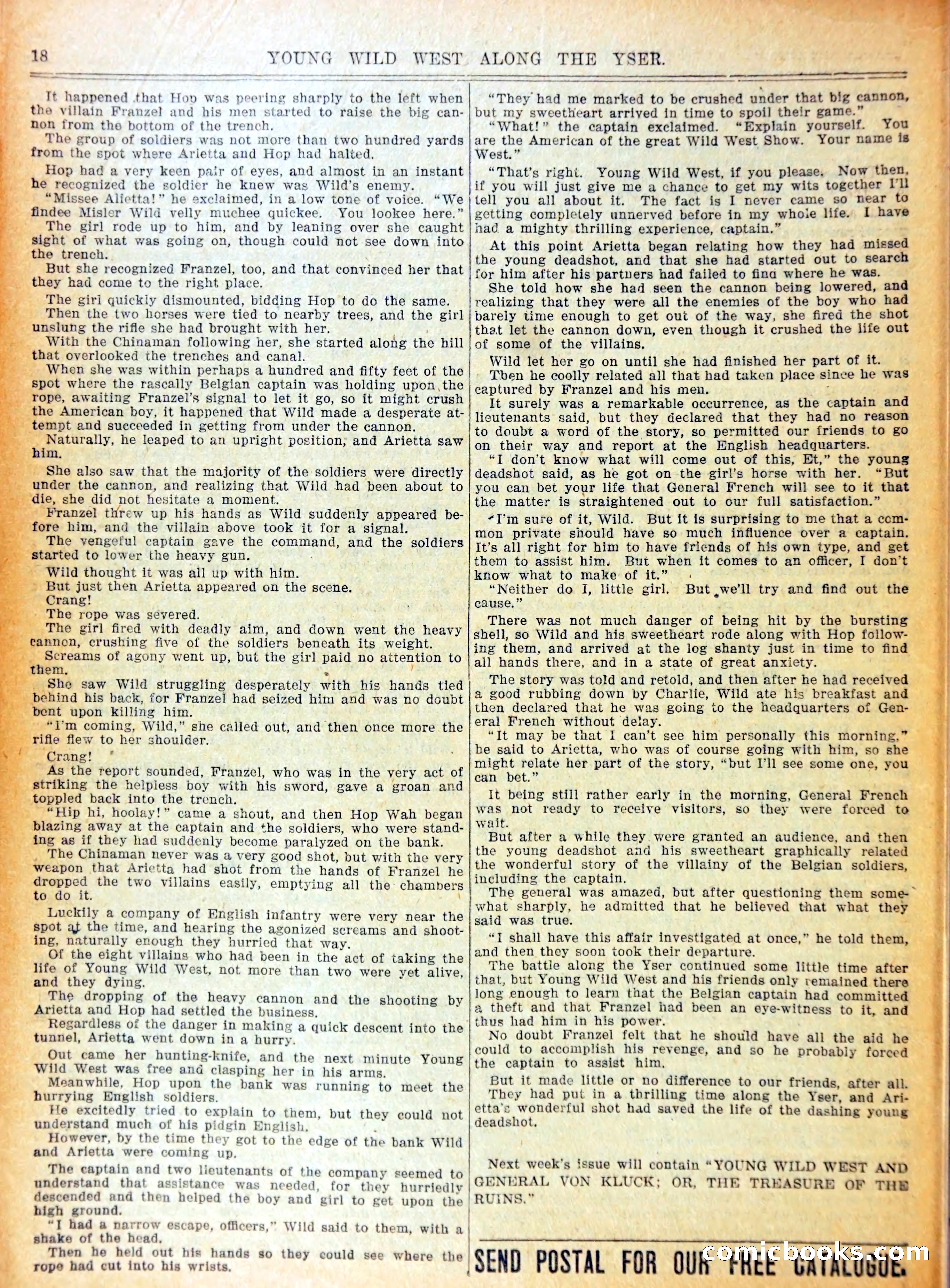 Wild West Weekly No. 643 — page 21 of 37
