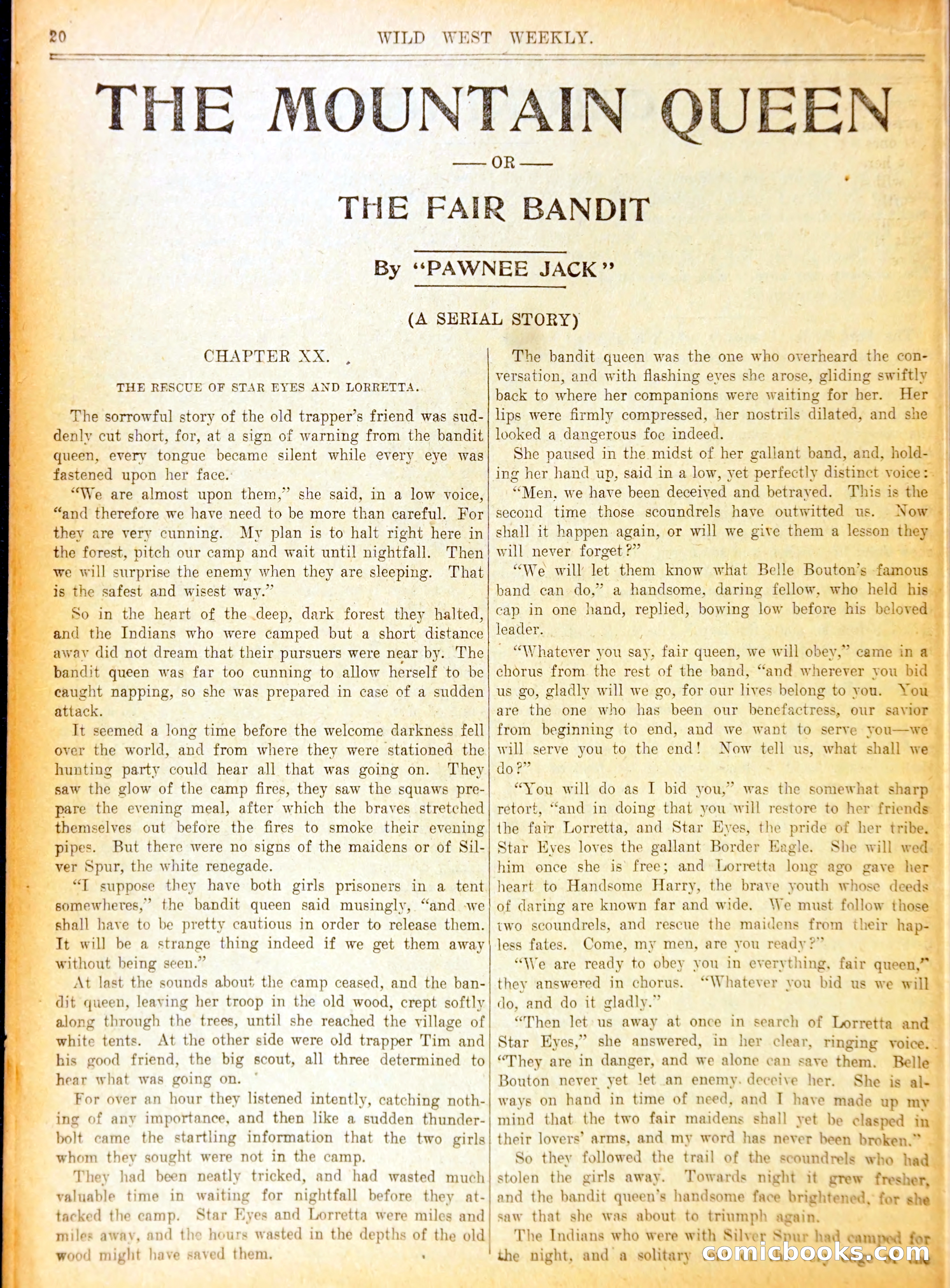 Wild West Weekly No. 643 — page 23 of 37