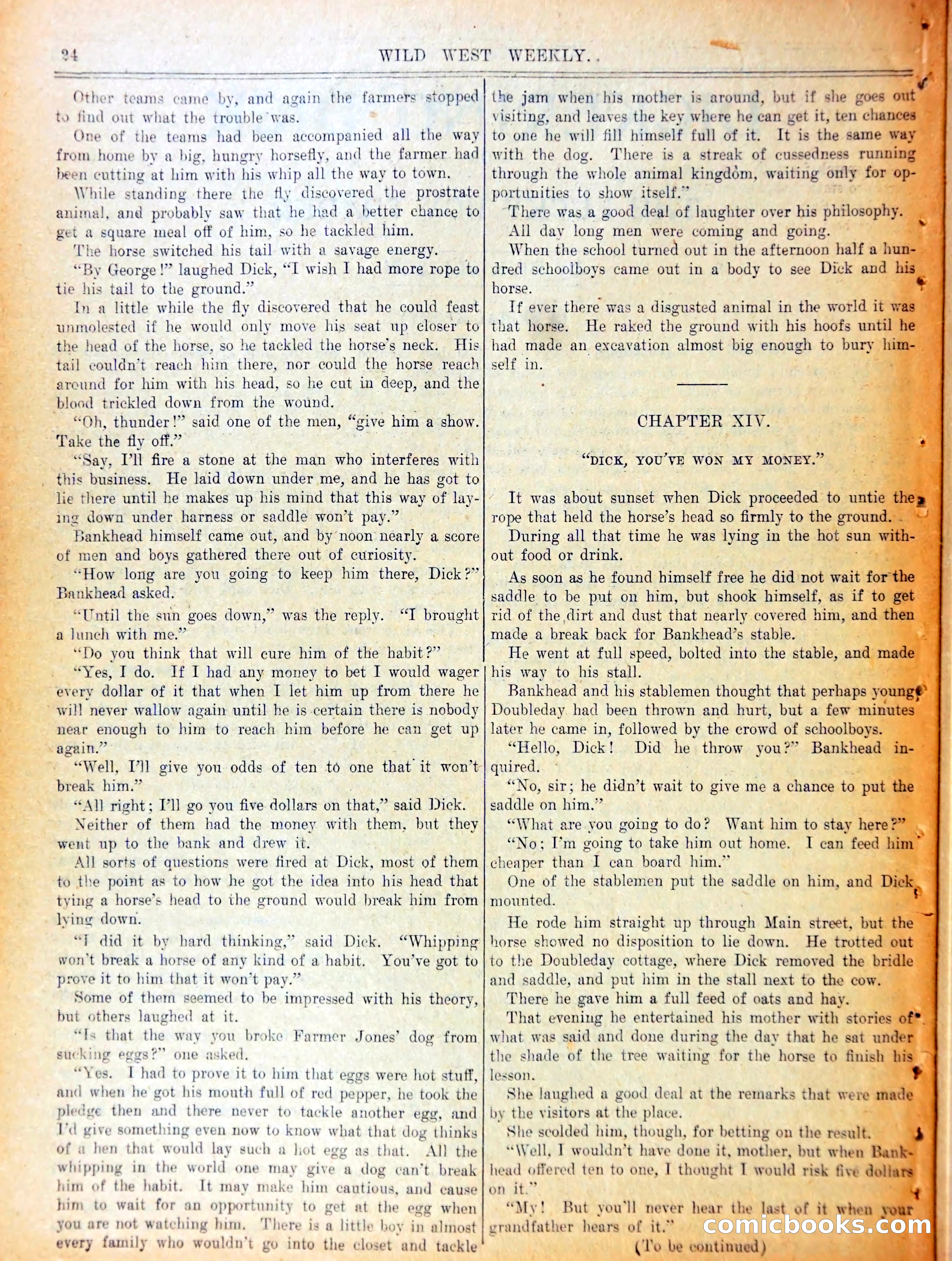 Wild West Weekly No. 643 — page 27 of 37