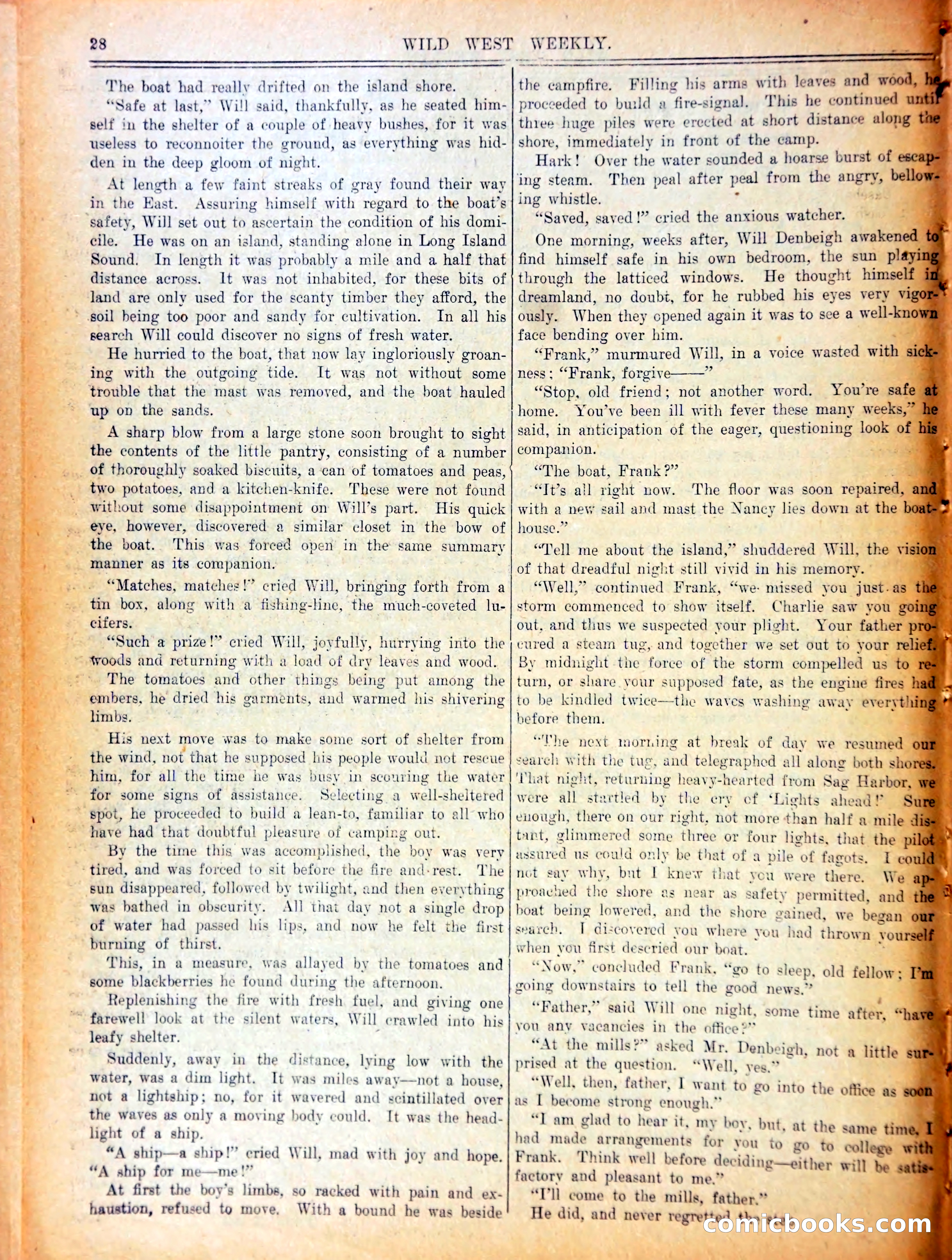 Wild West Weekly No. 643 — page 31 of 37