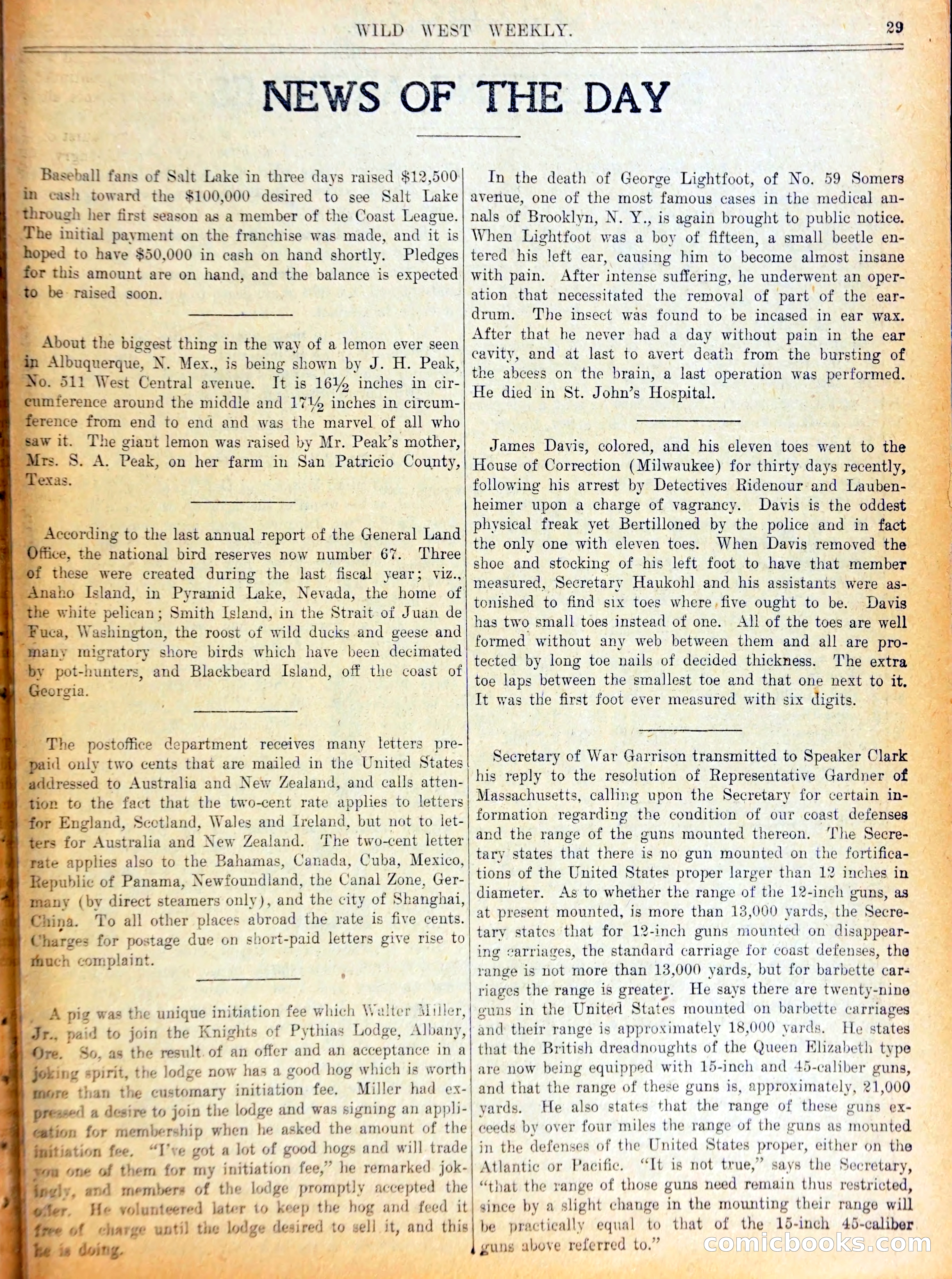 Wild West Weekly No. 643 — page 32 of 37