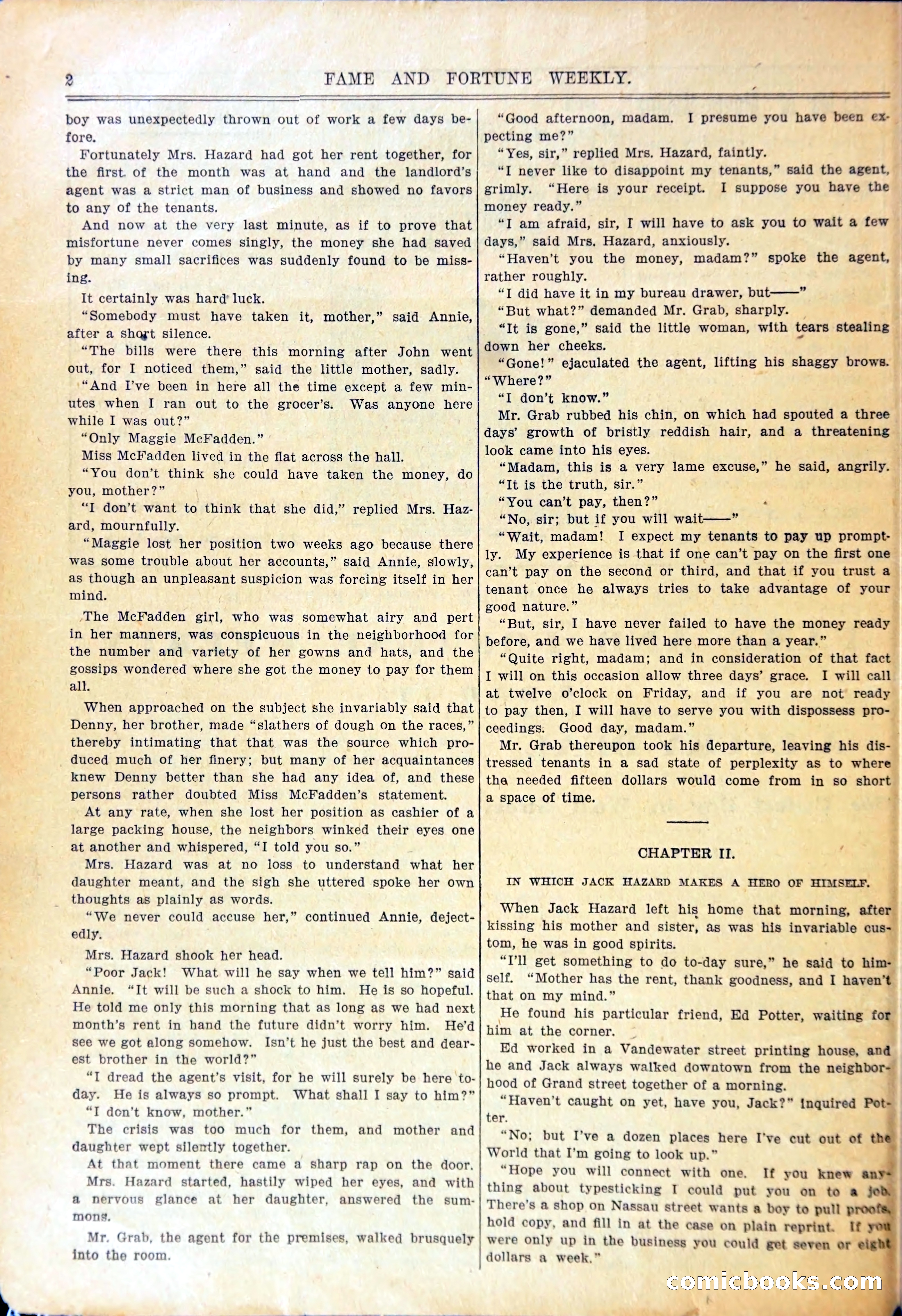 Young Wild West Weekly: Among the Blackfeet — page 5 of 37