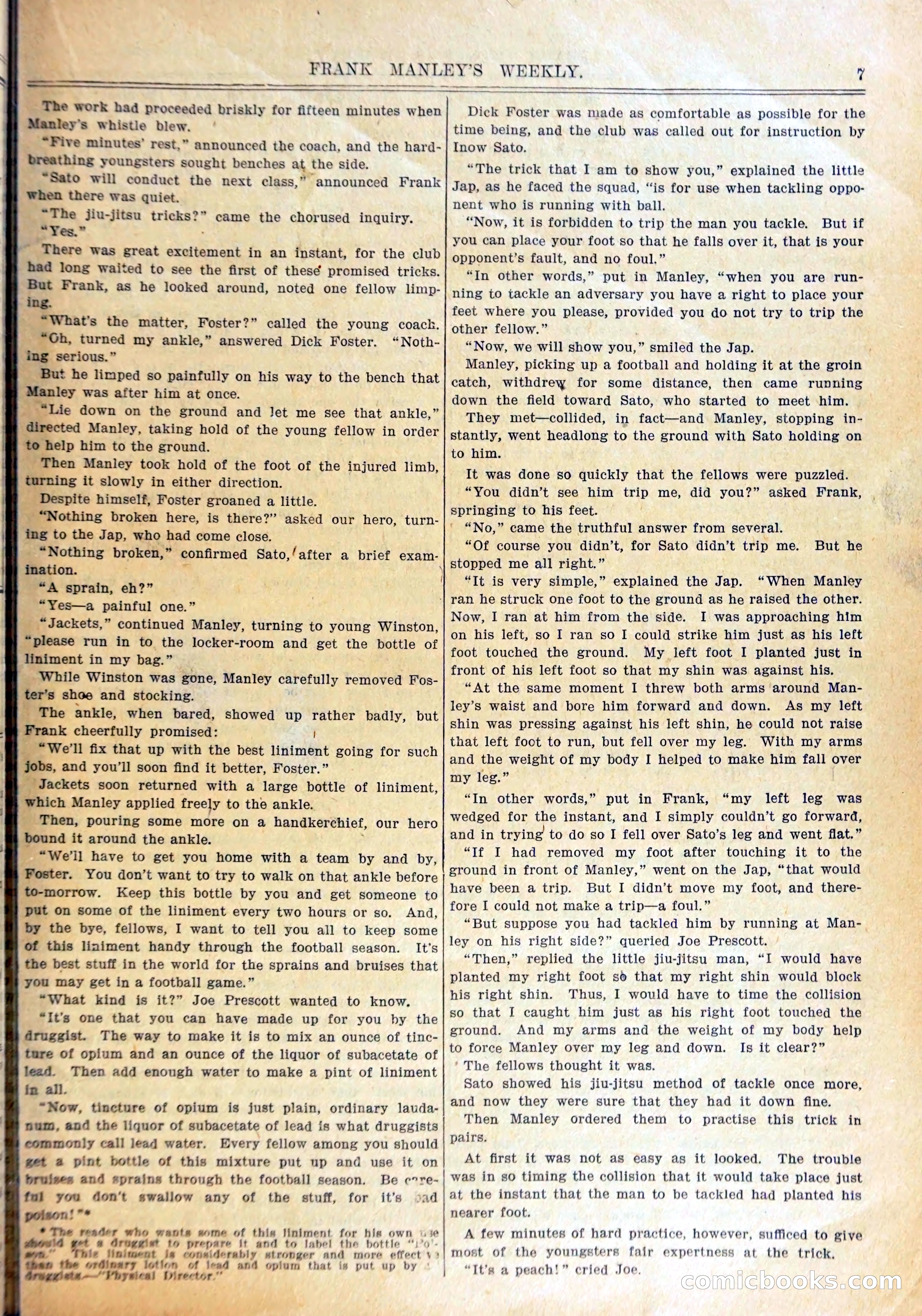 Young Wild West Weekly: Among the Blackfeet — page 10 of 37
