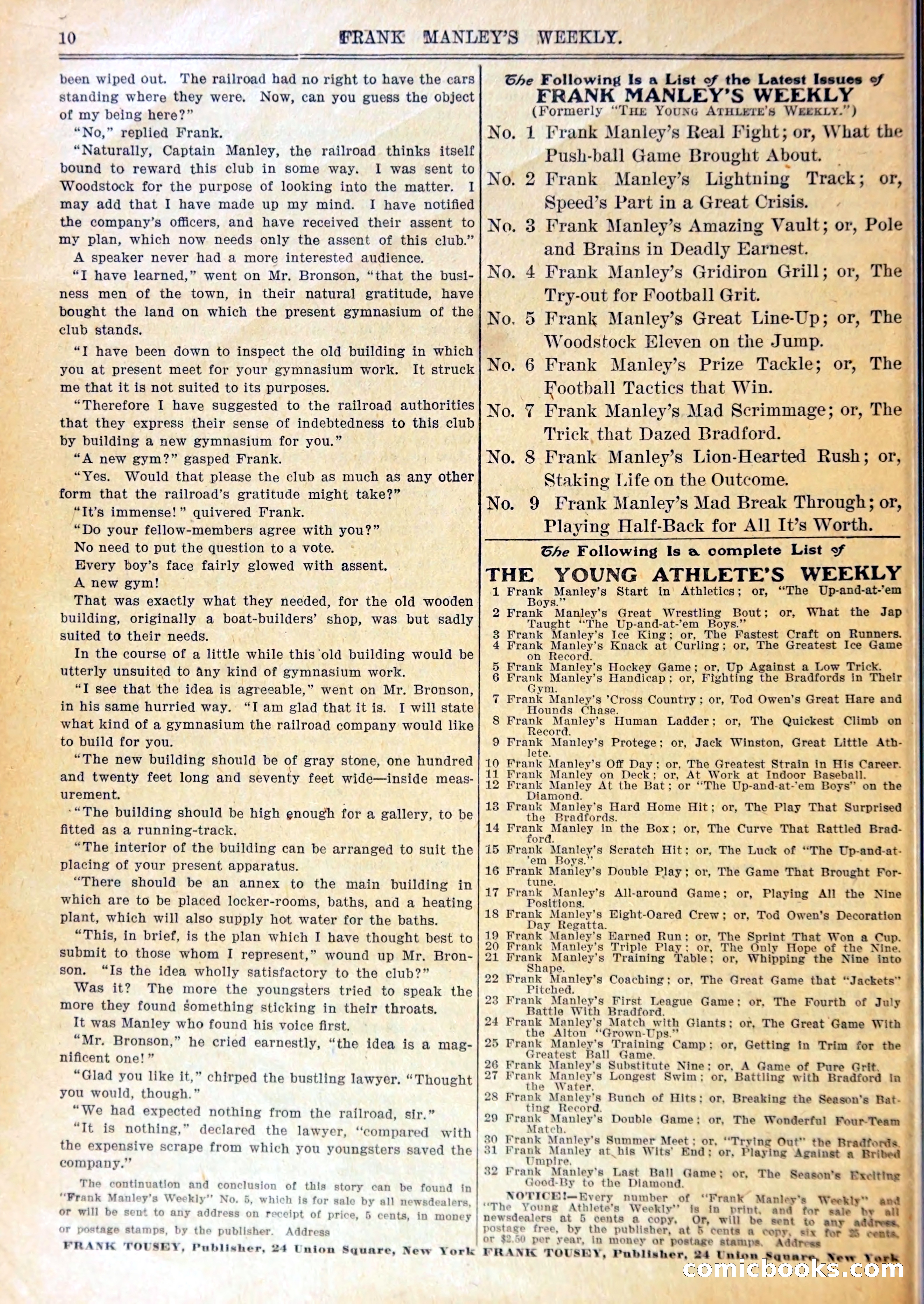 Young Wild West Weekly: Among the Blackfeet — page 13 of 37