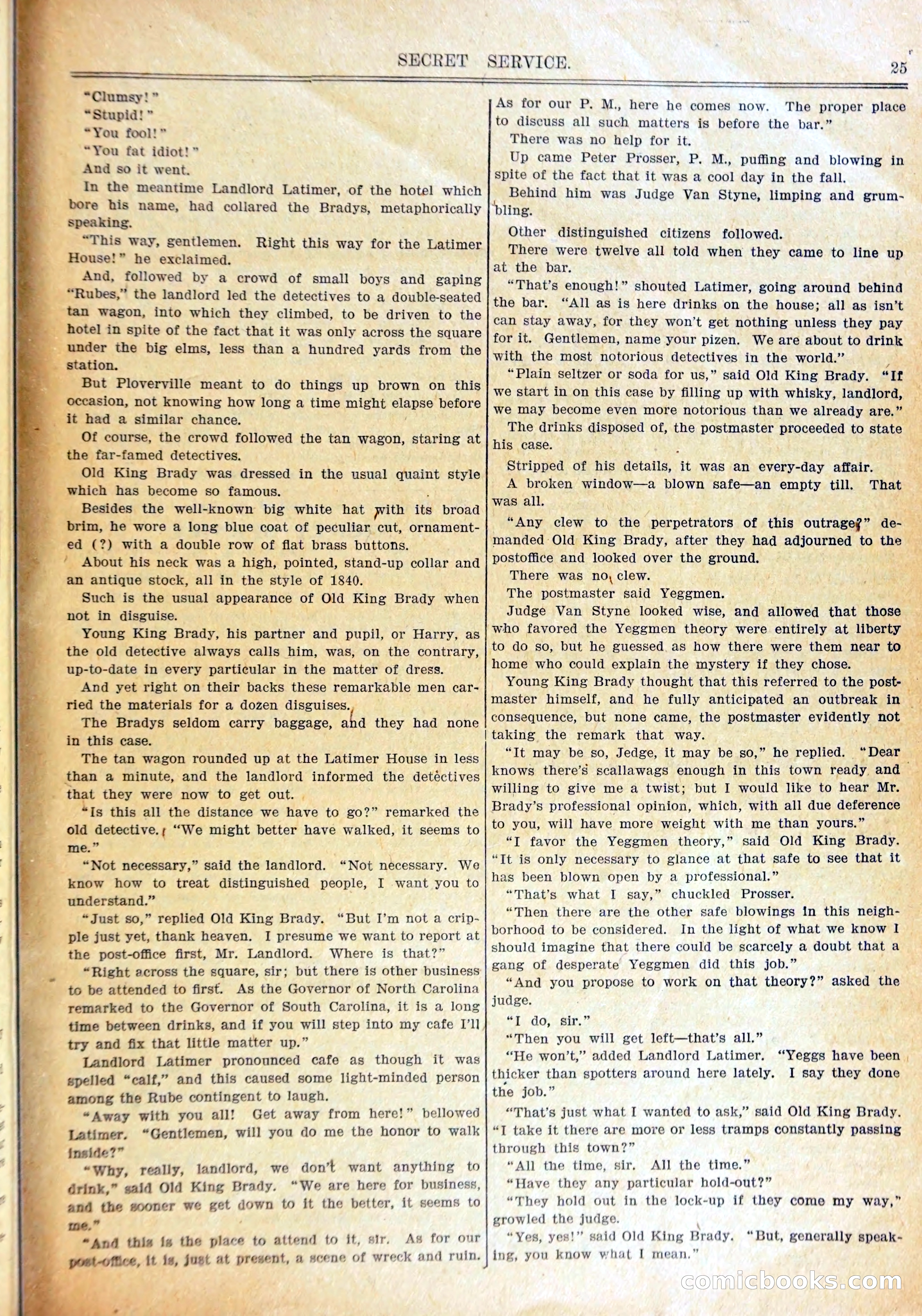 Young Wild West Weekly: Among the Blackfeet — page 28 of 37