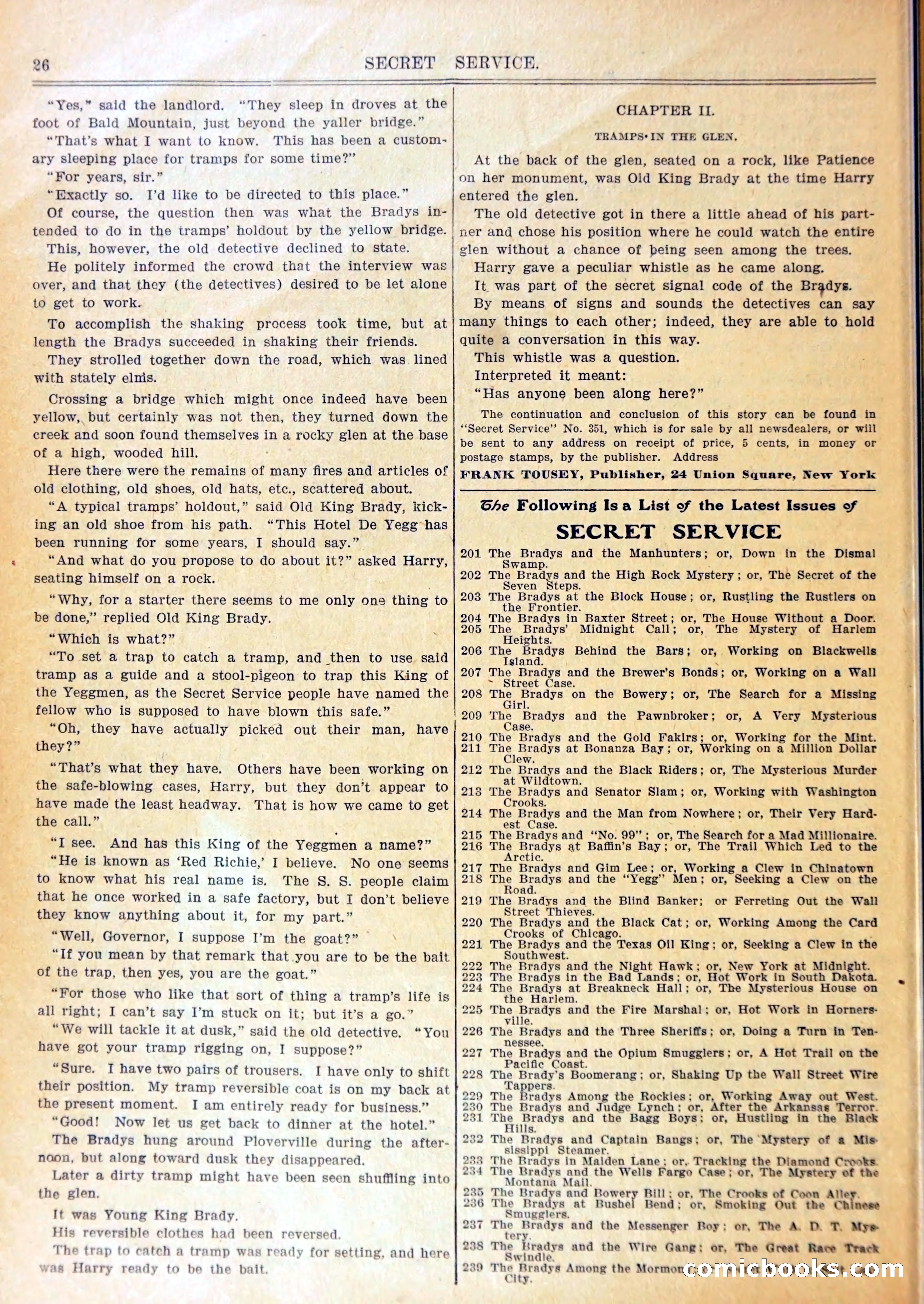 Young Wild West Weekly: Among the Blackfeet — page 29 of 37