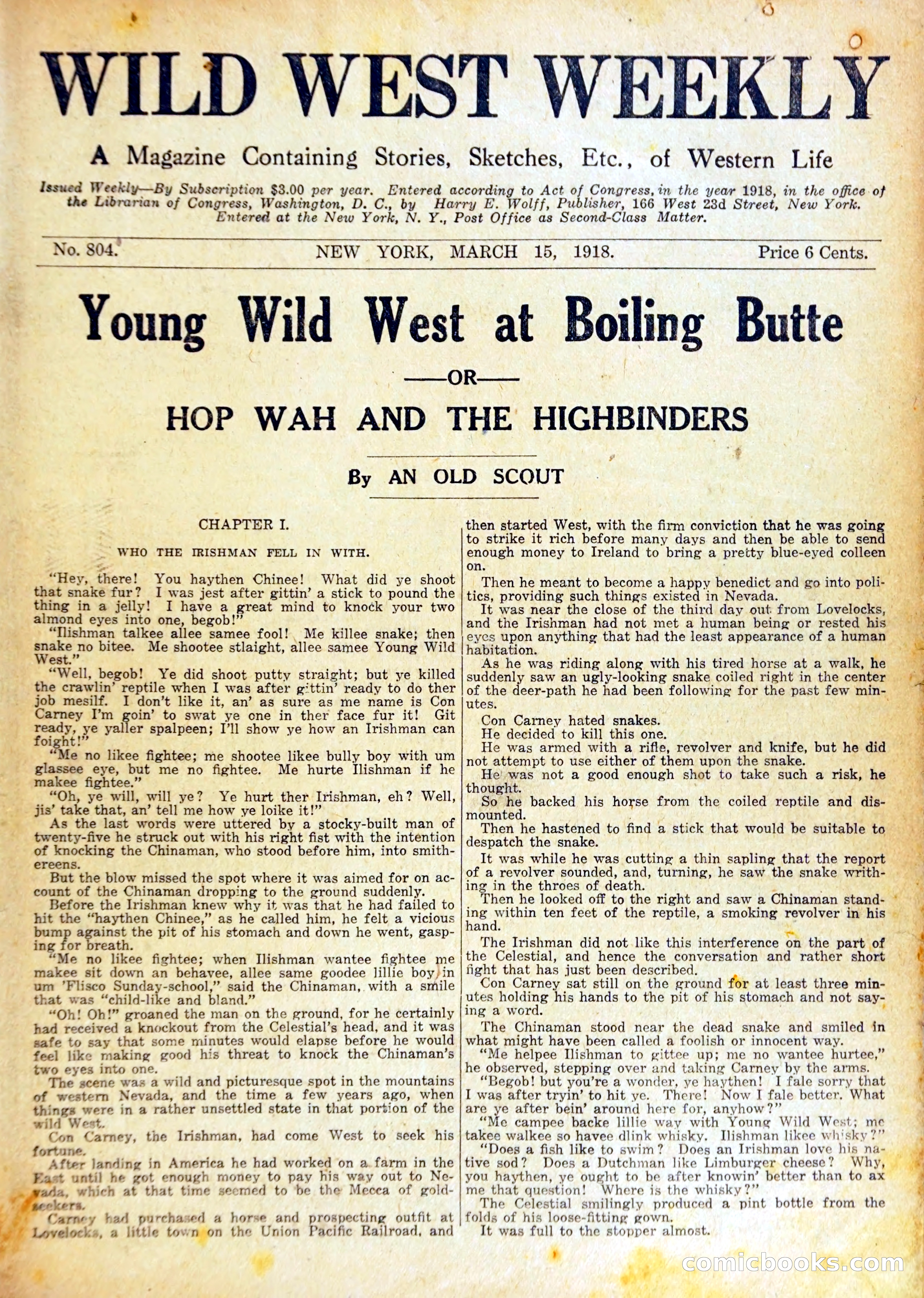 Wild West Weekly, No. 504 — page 4 of 37