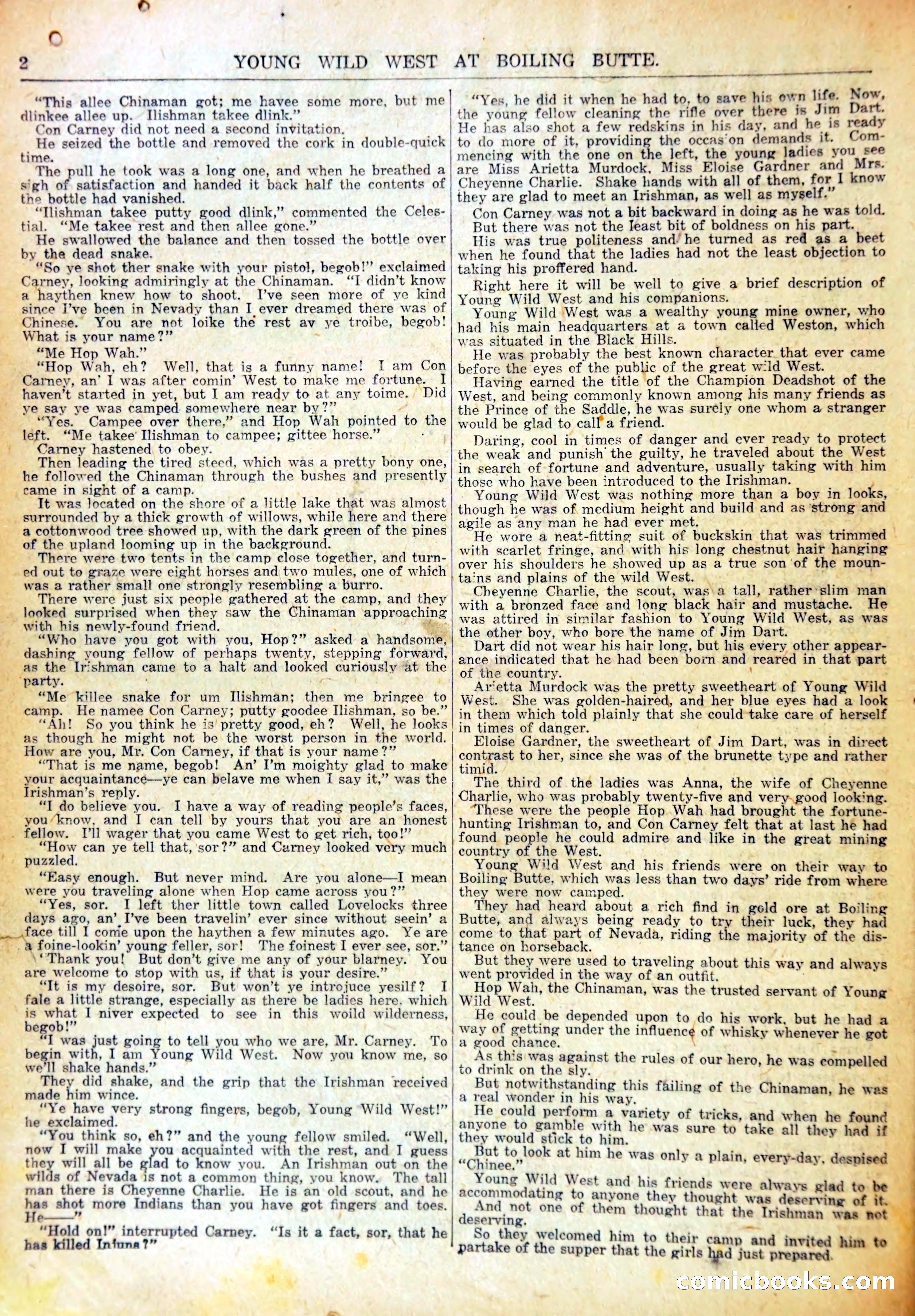 Wild West Weekly, No. 504 — page 5 of 37
