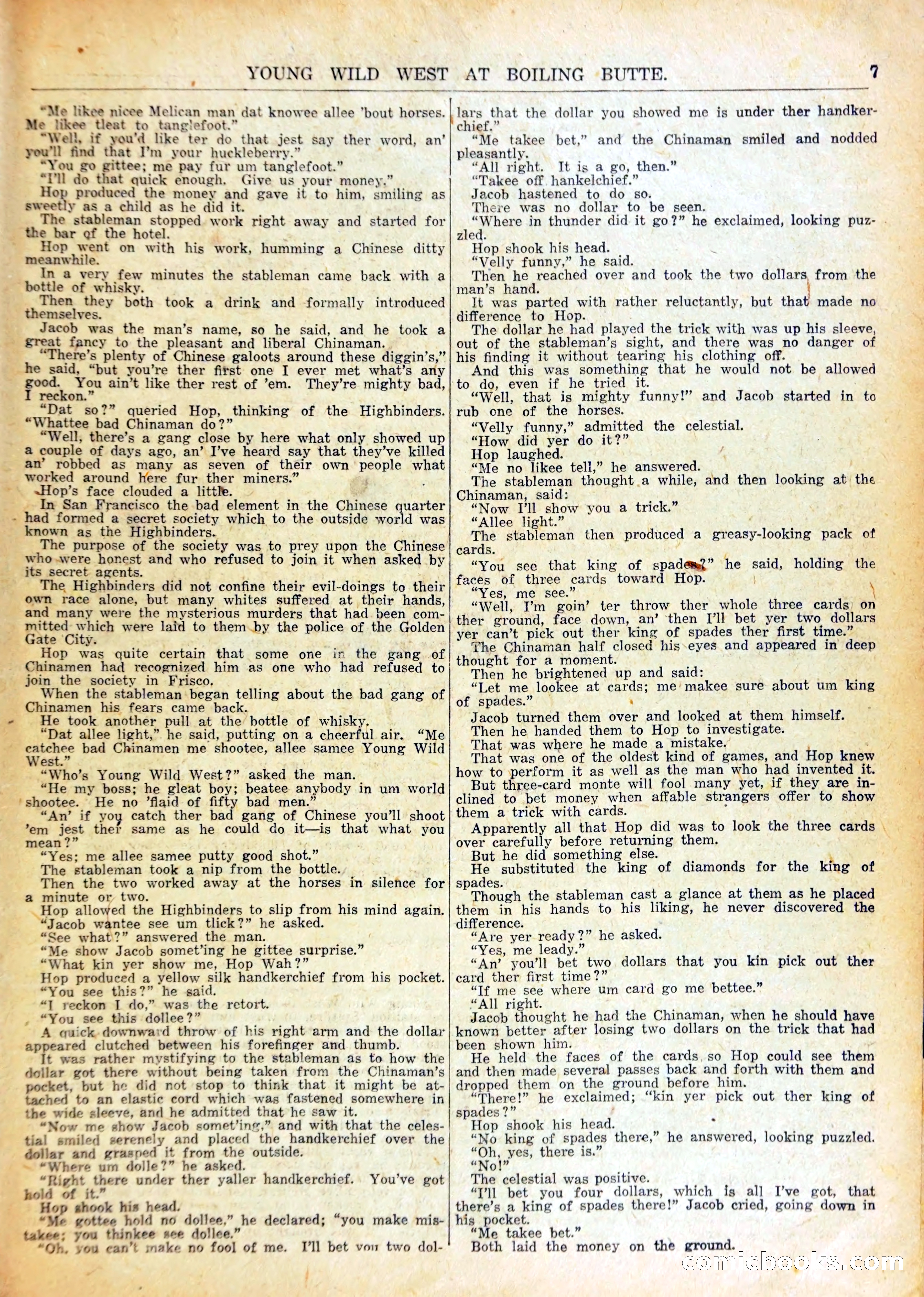 Wild West Weekly, No. 504 — page 10 of 37