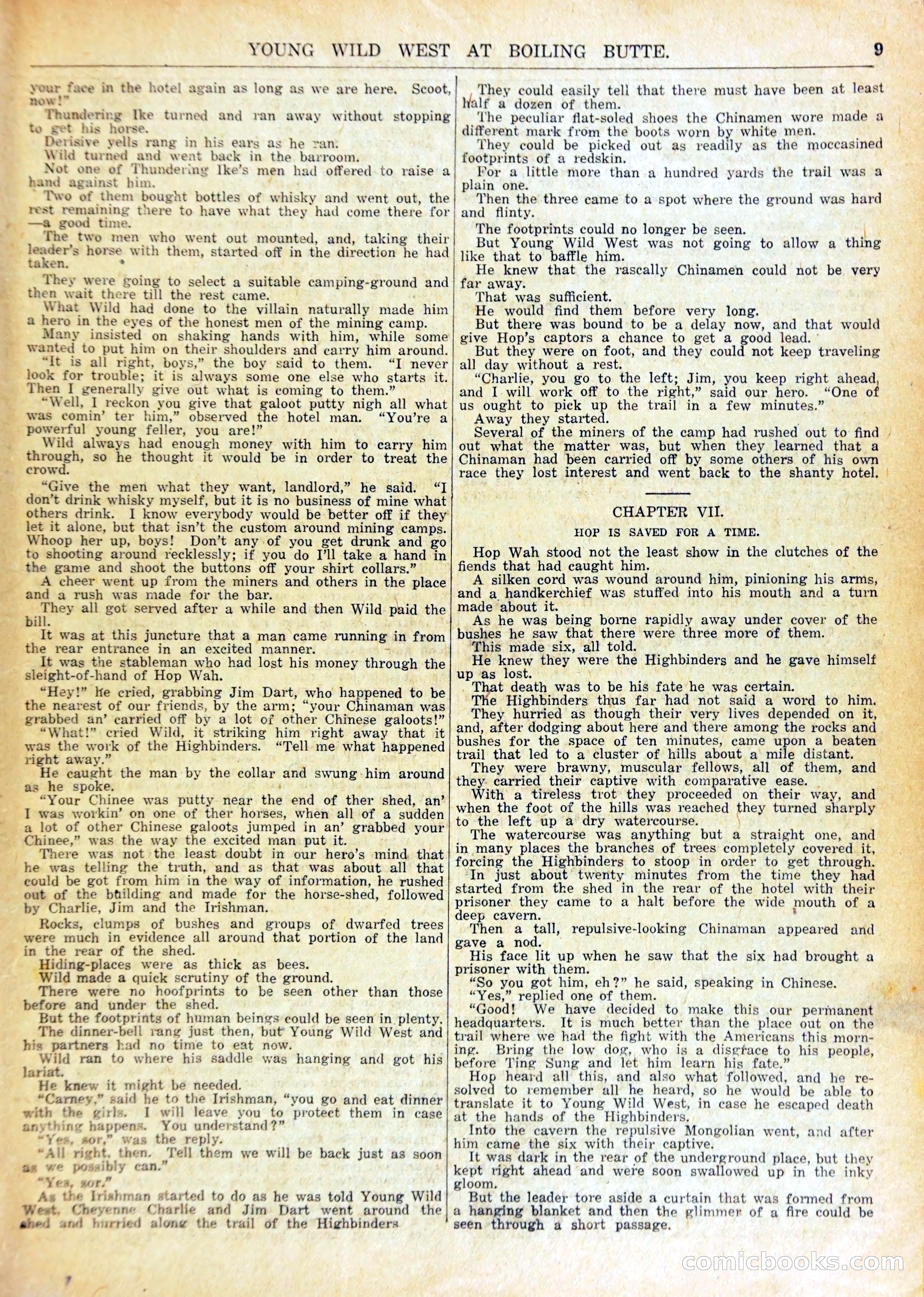 Wild West Weekly, No. 504 — page 12 of 37