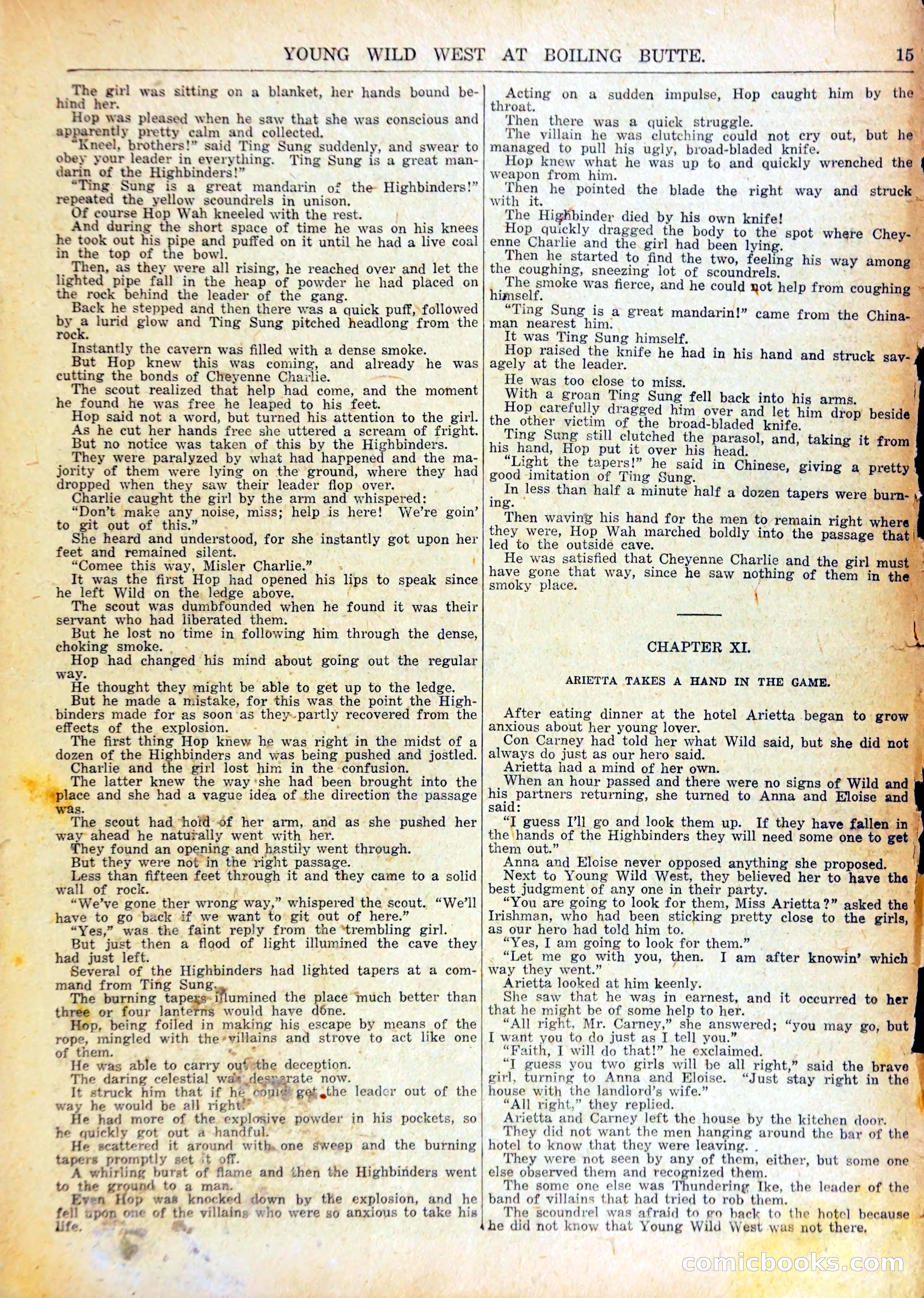 Wild West Weekly, No. 504 — page 18 of 37