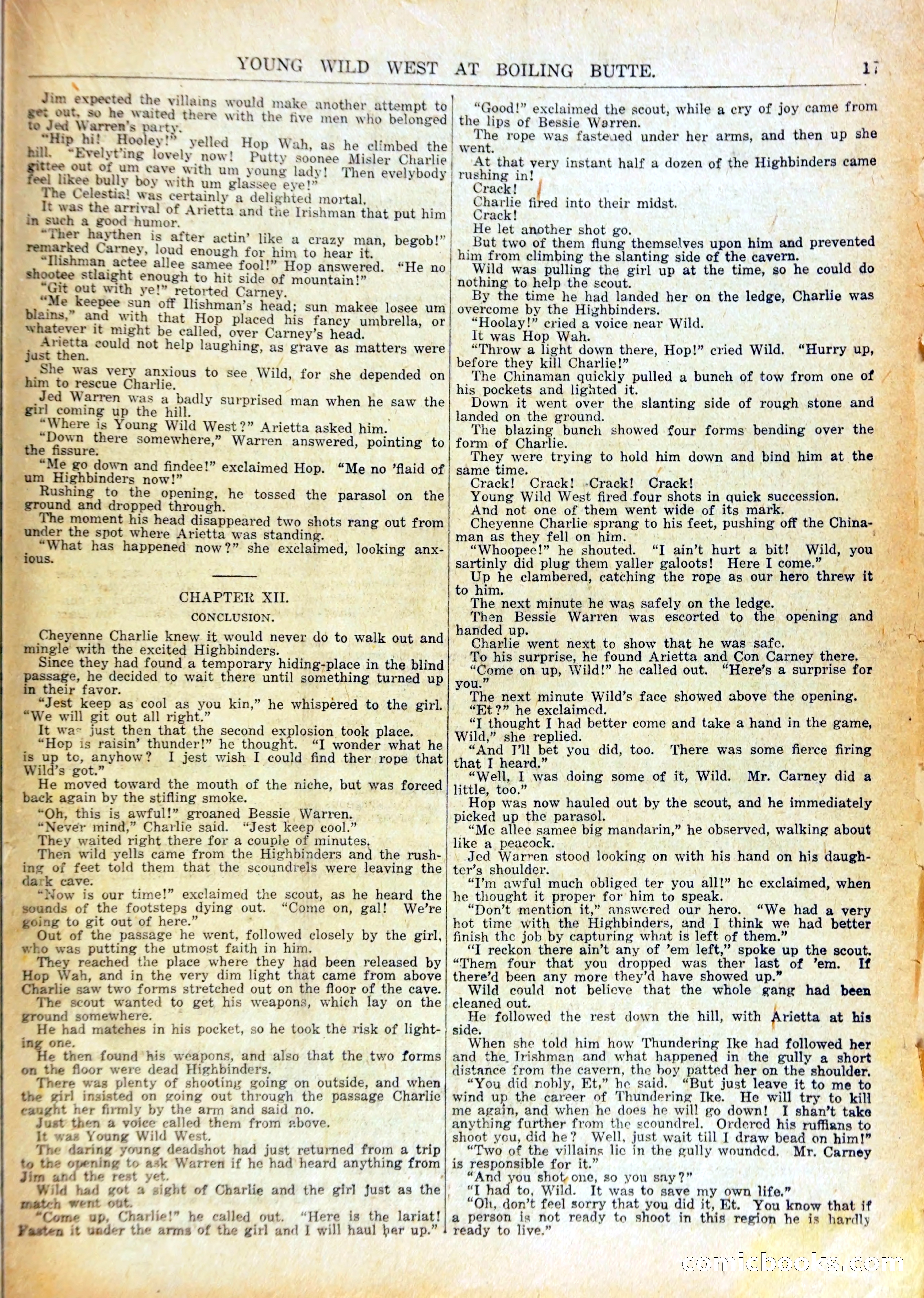 Wild West Weekly, No. 504 — page 20 of 37