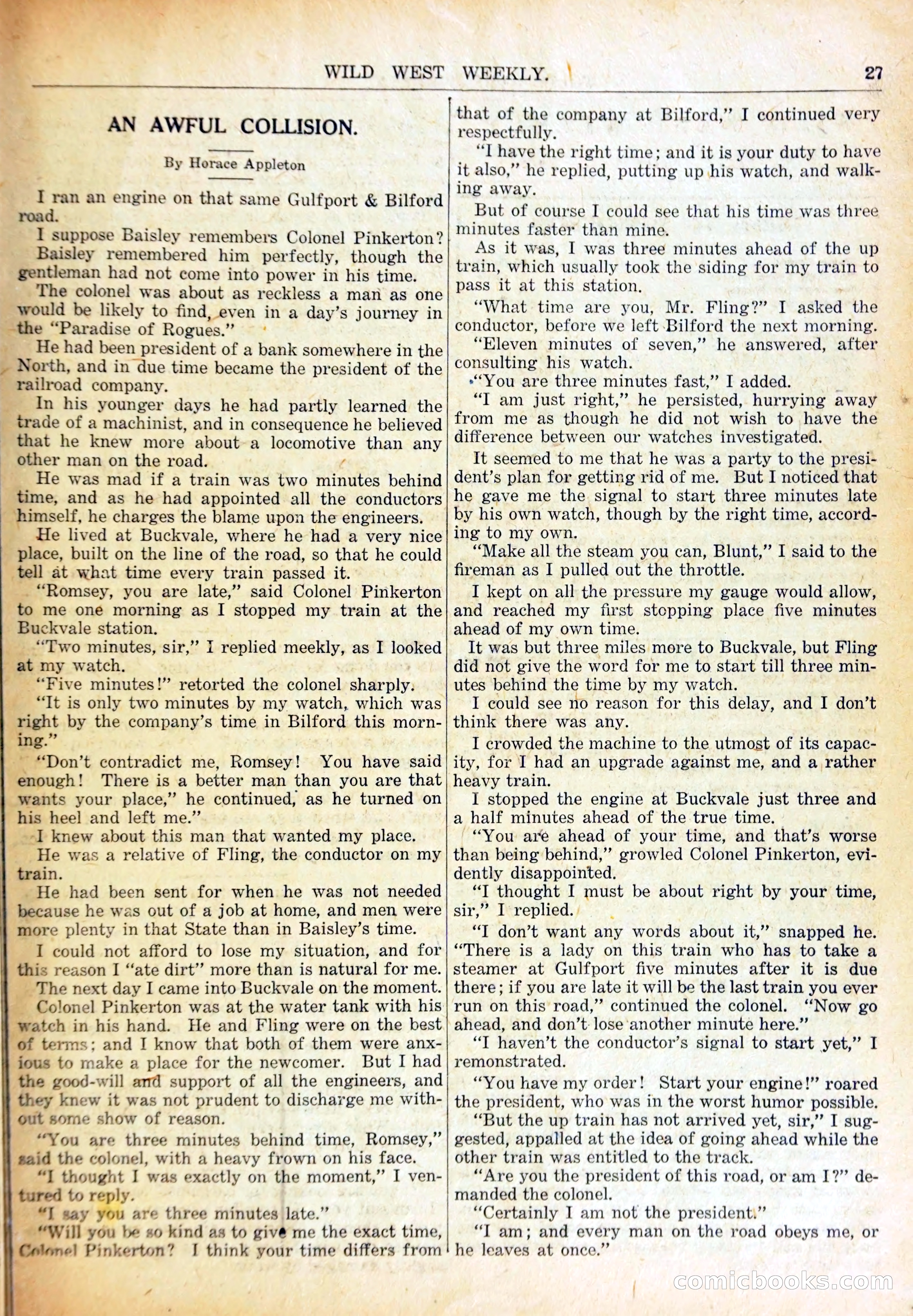 Wild West Weekly, No. 504 — page 30 of 37