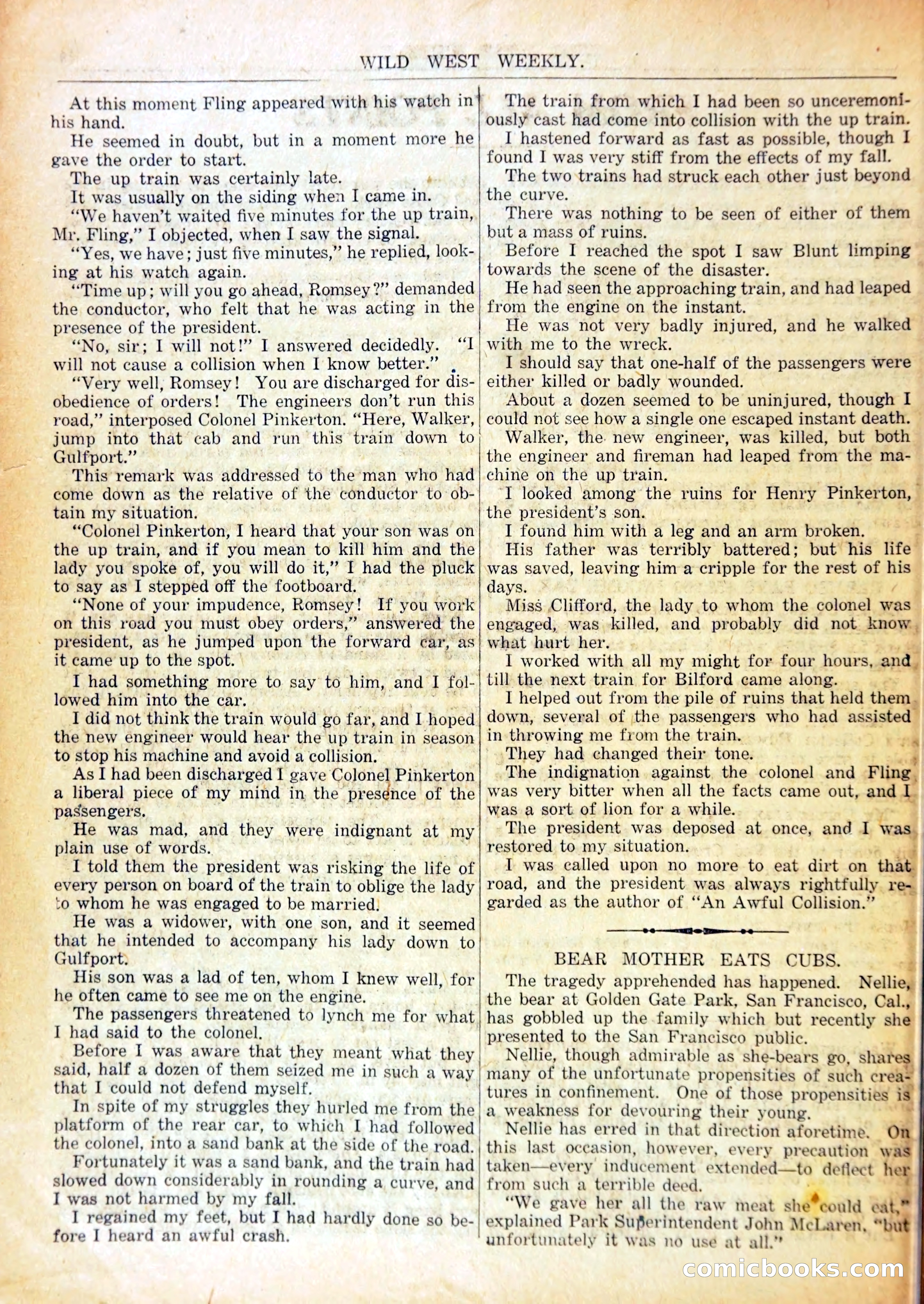 Wild West Weekly, No. 504 — page 31 of 37
