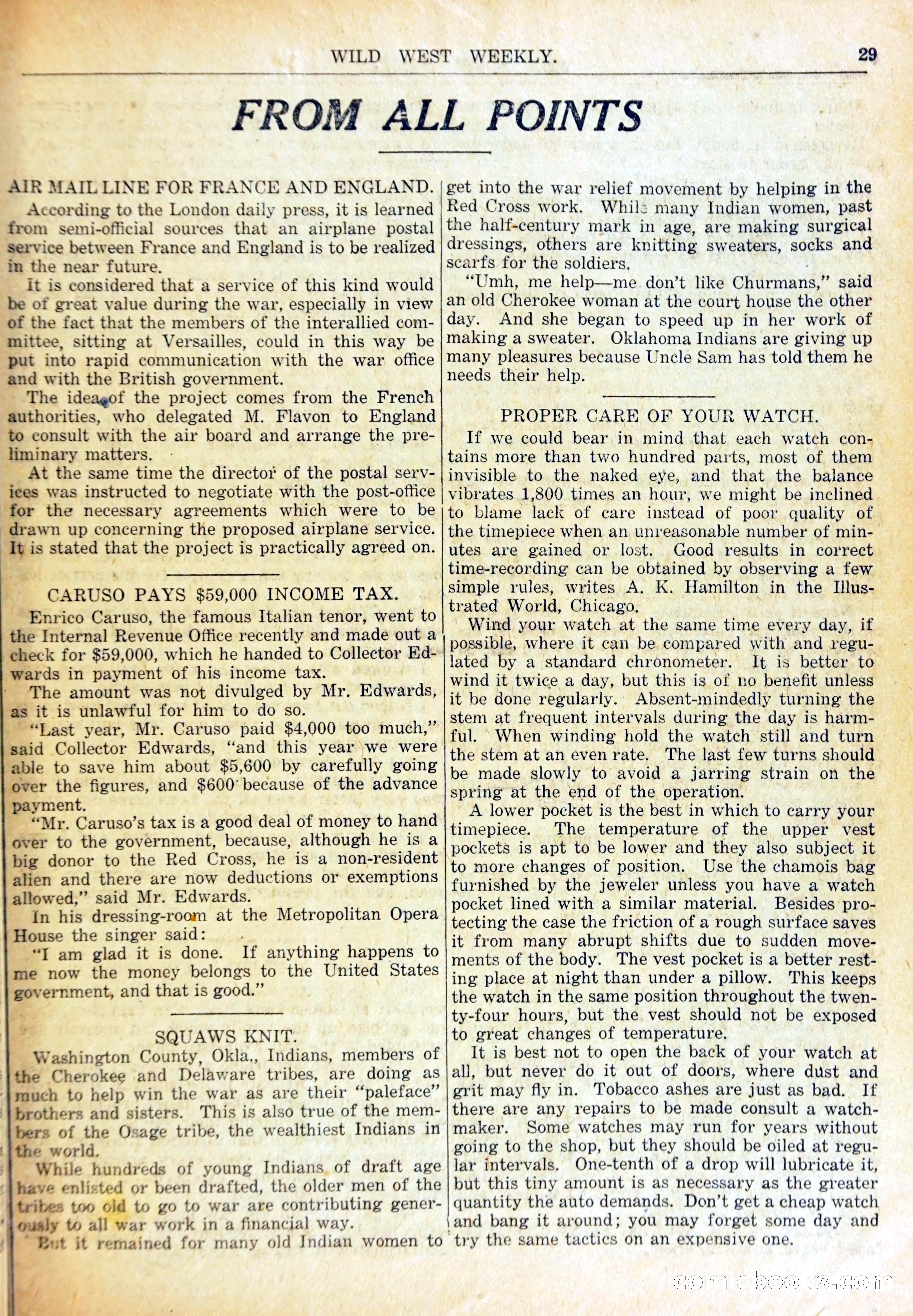 Wild West Weekly, No. 504 — page 32 of 37