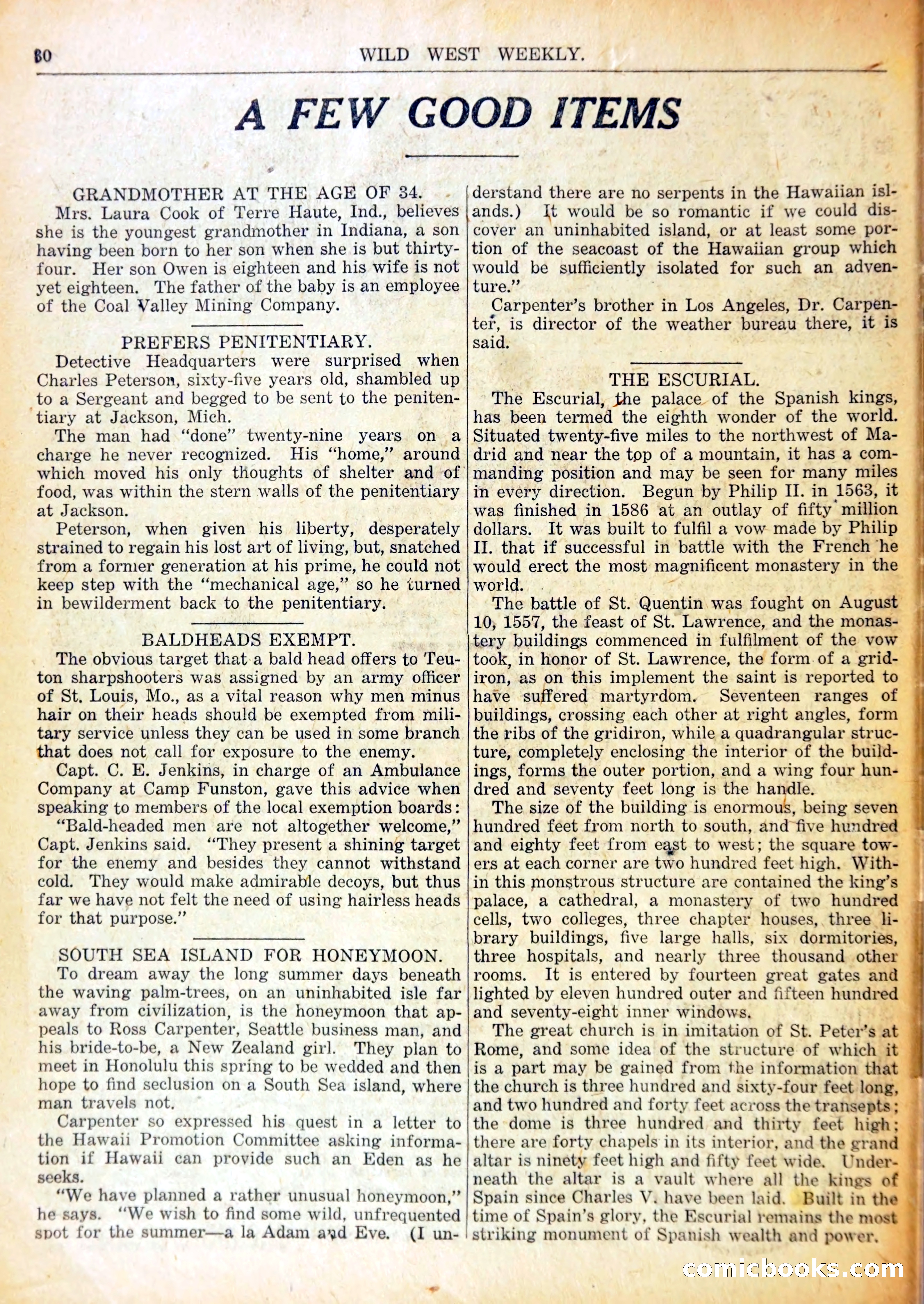 Wild West Weekly, No. 504 — page 33 of 37