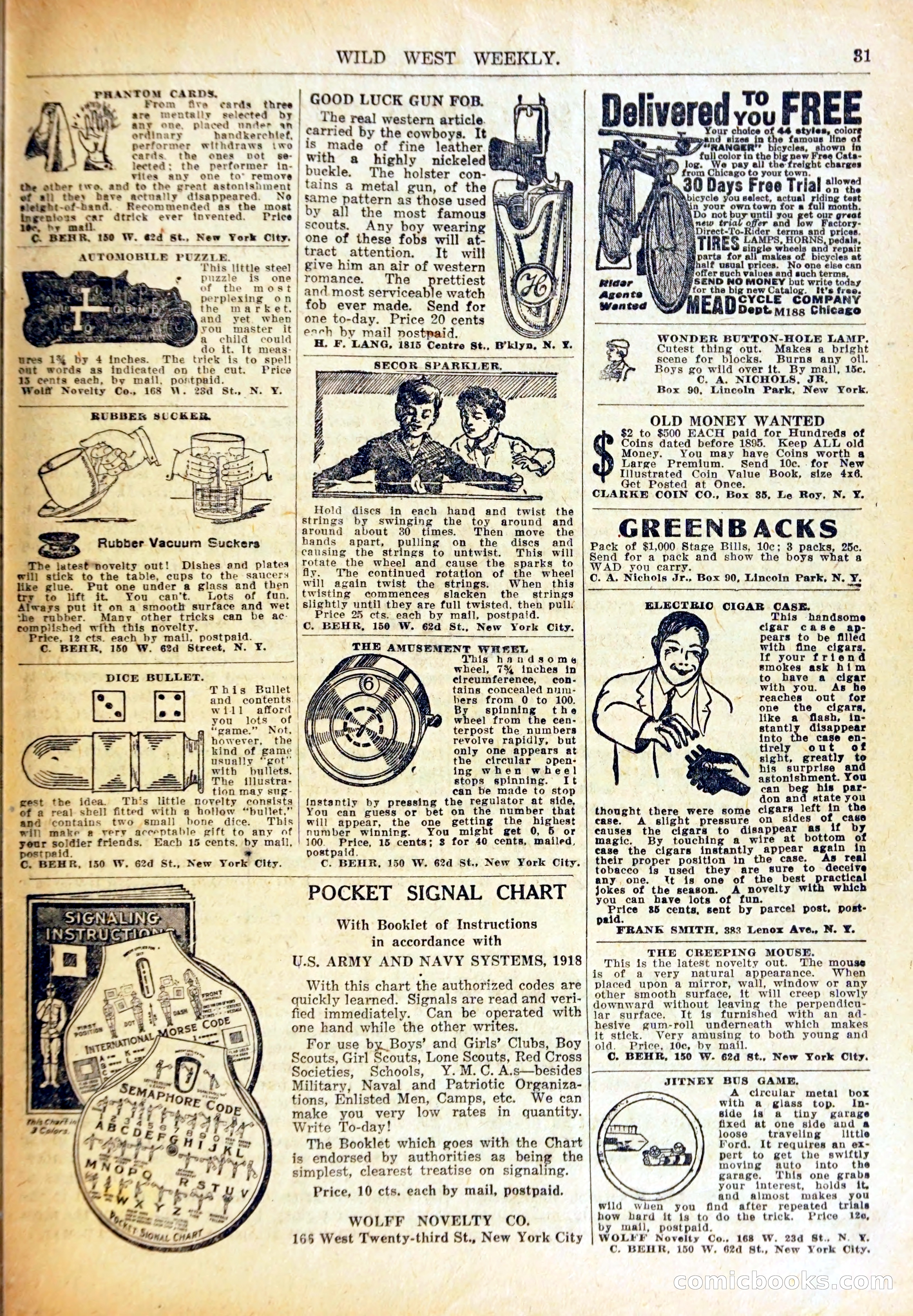 Wild West Weekly, No. 504 — page 34 of 37