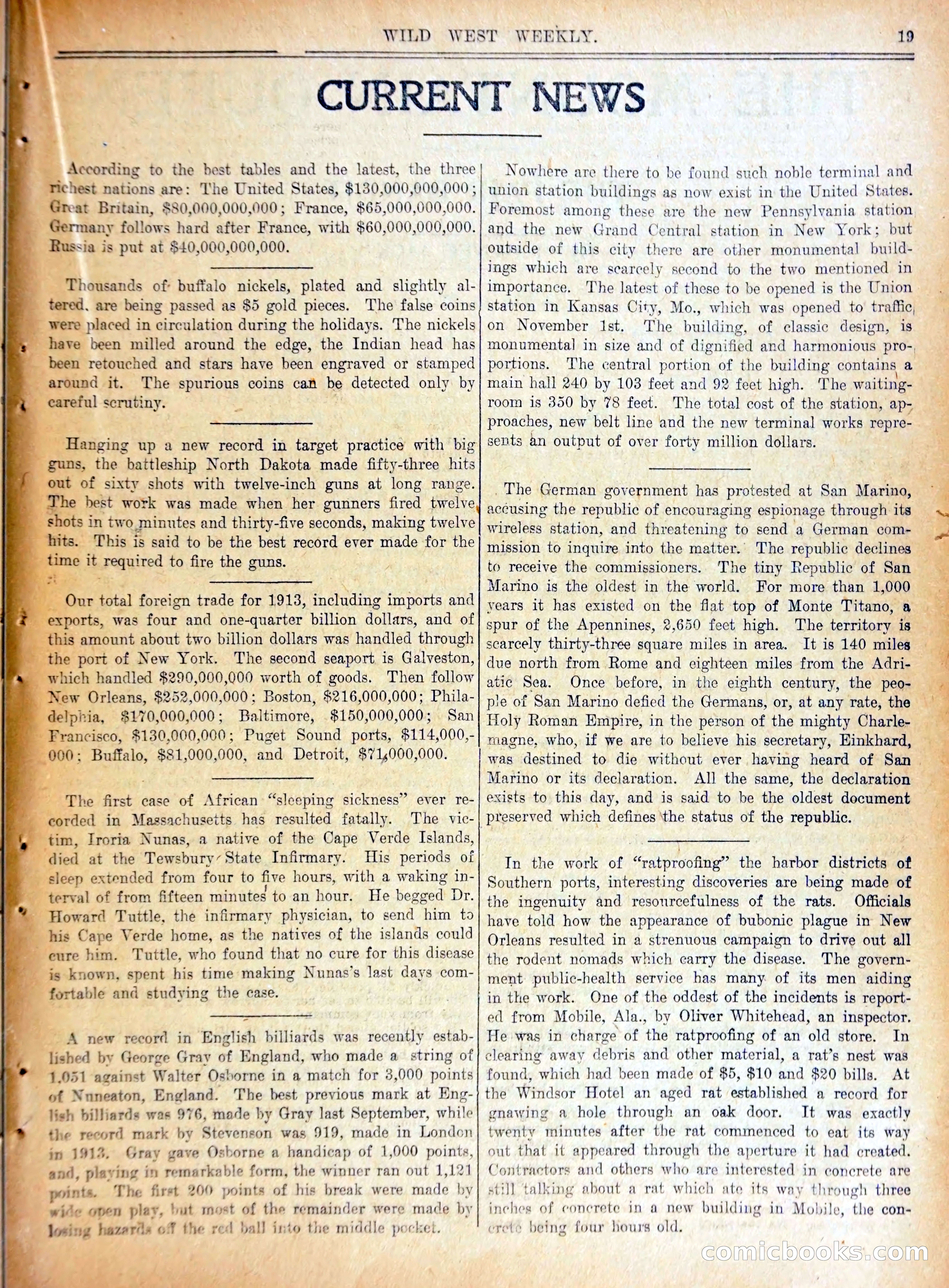 Wild West Weekly, No. 642 — page 22 of 37