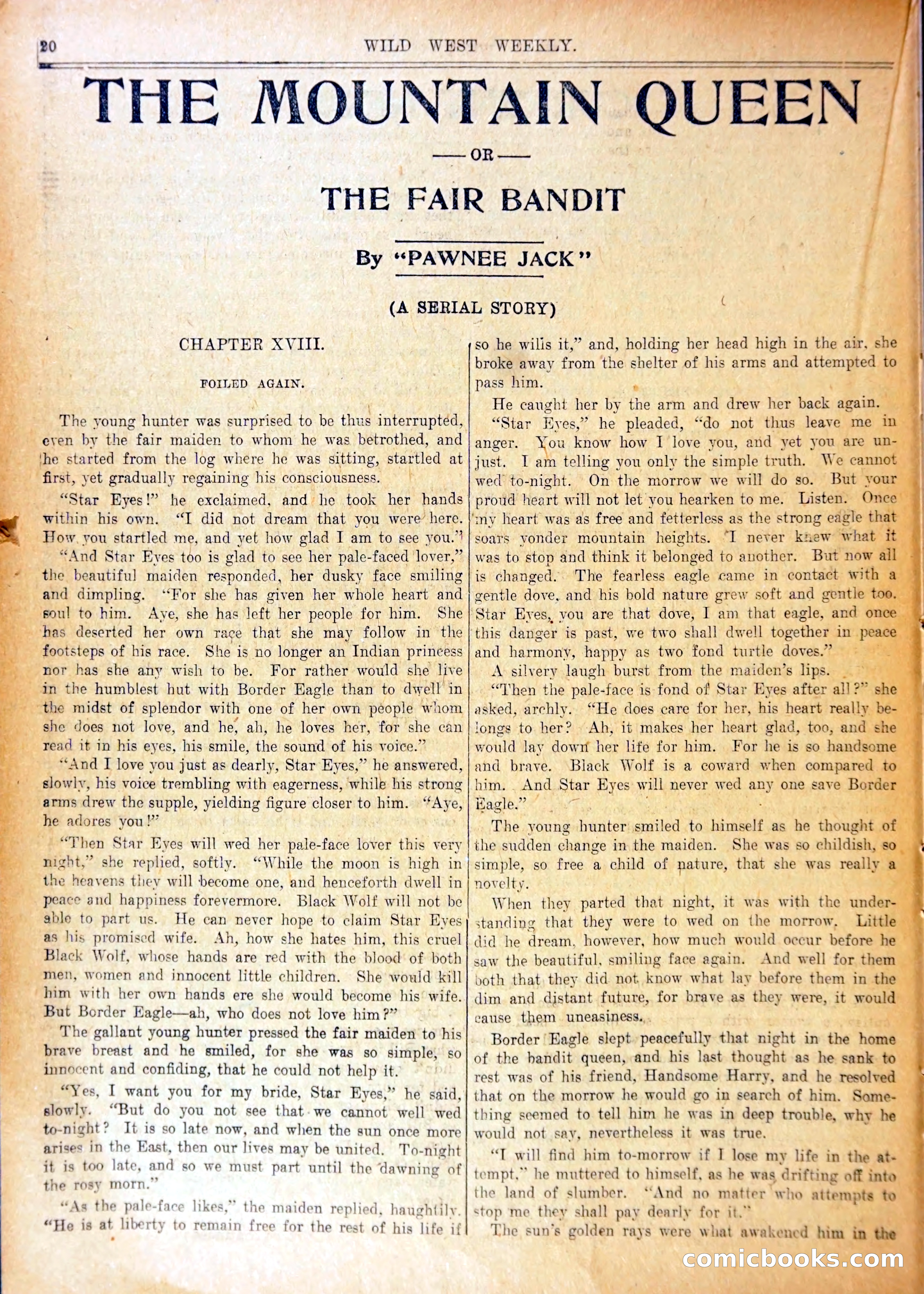 Wild West Weekly, No. 642 — page 23 of 37