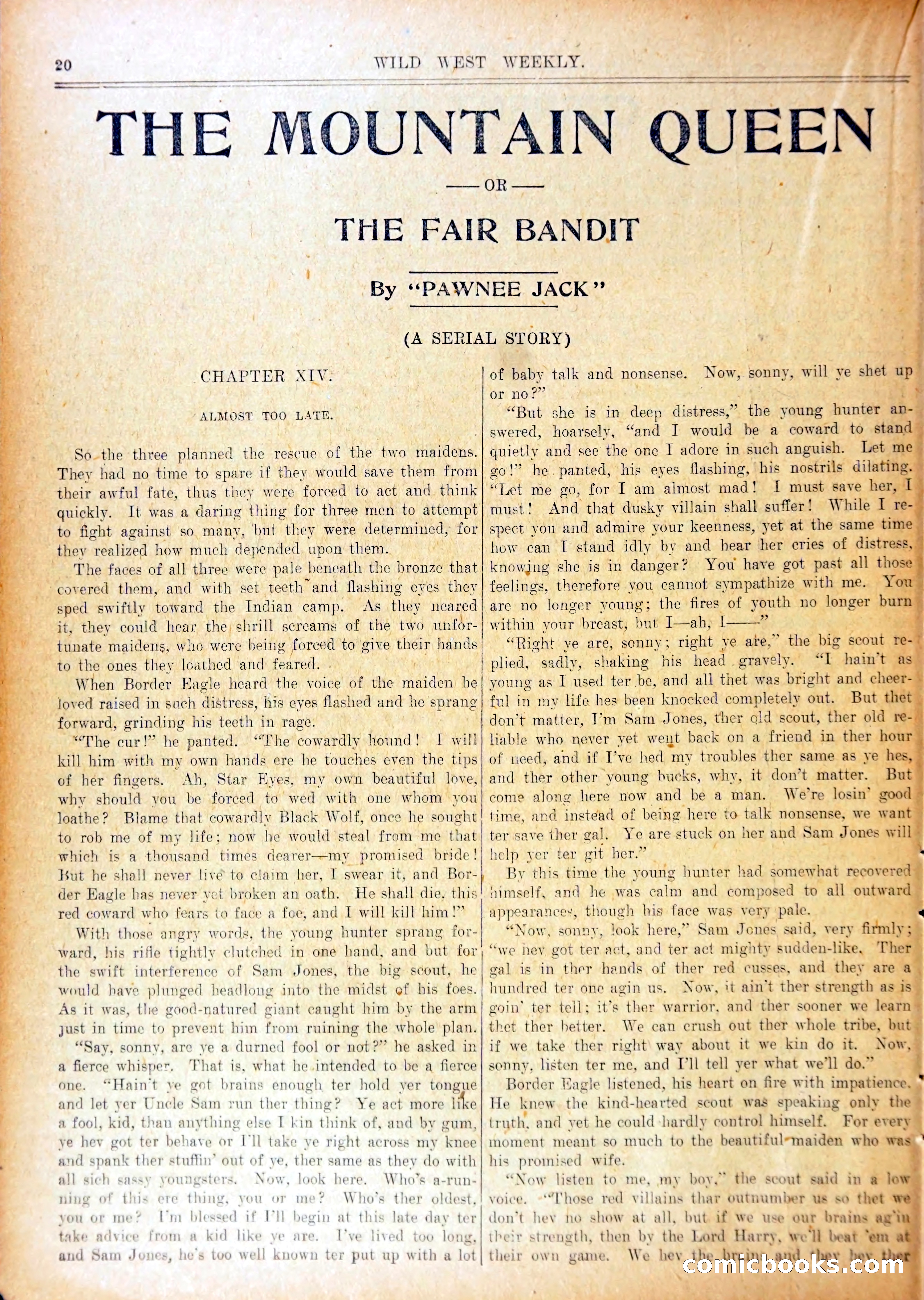 Wild West Weekly No. 640 — page 23 of 37