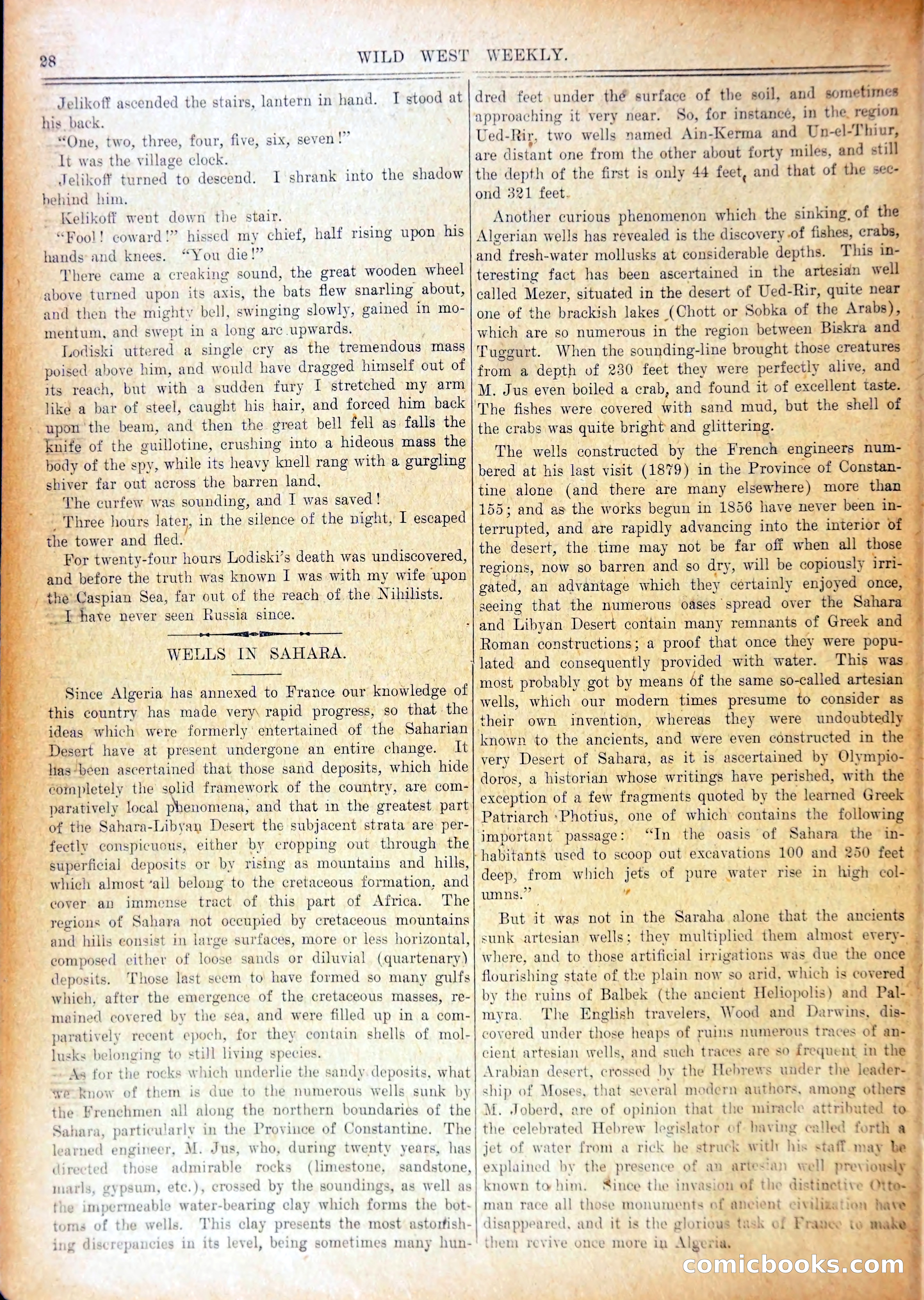 Wild West Weekly No. 640 — page 31 of 37
