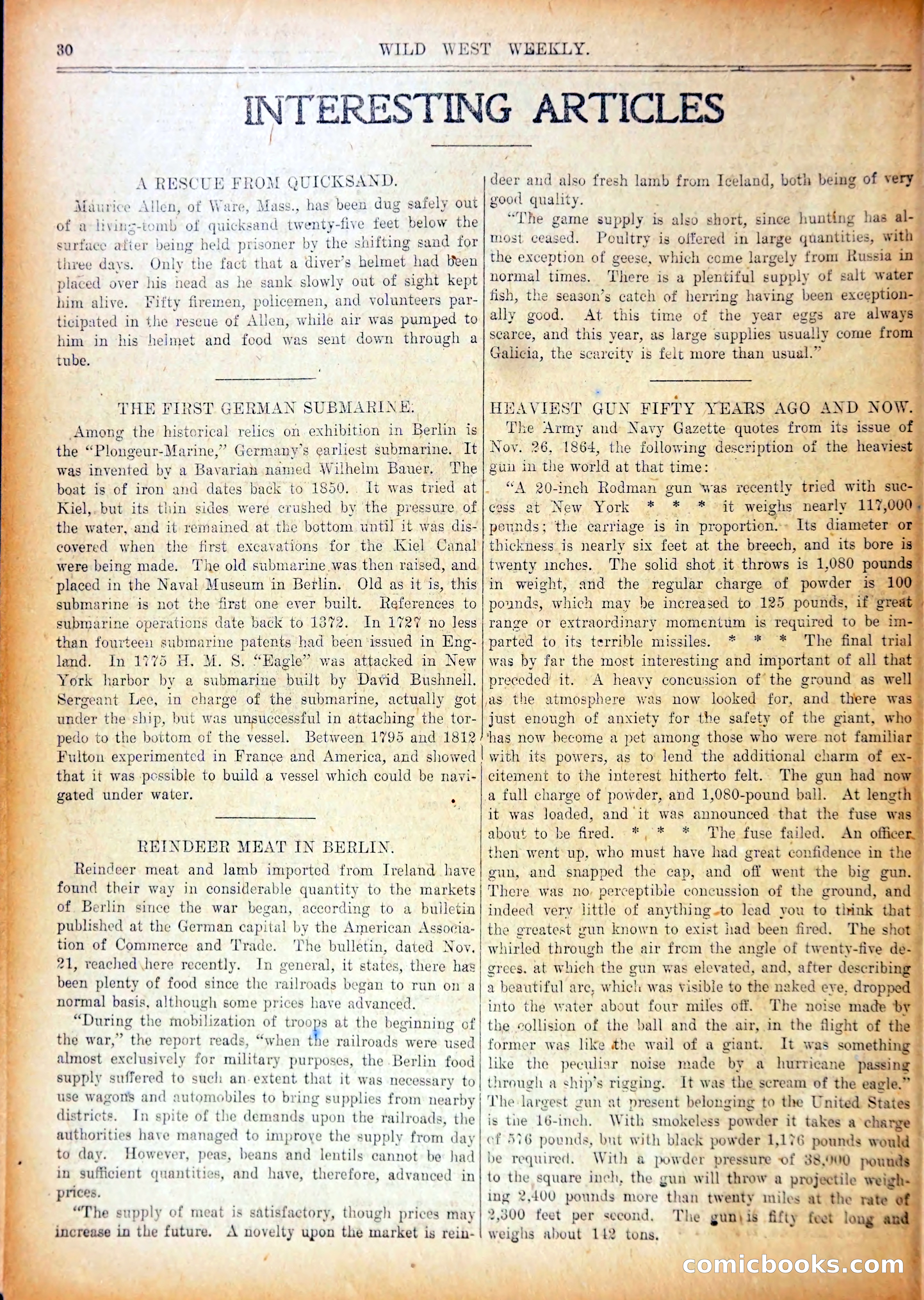 Wild West Weekly No. 640 — page 33 of 37
