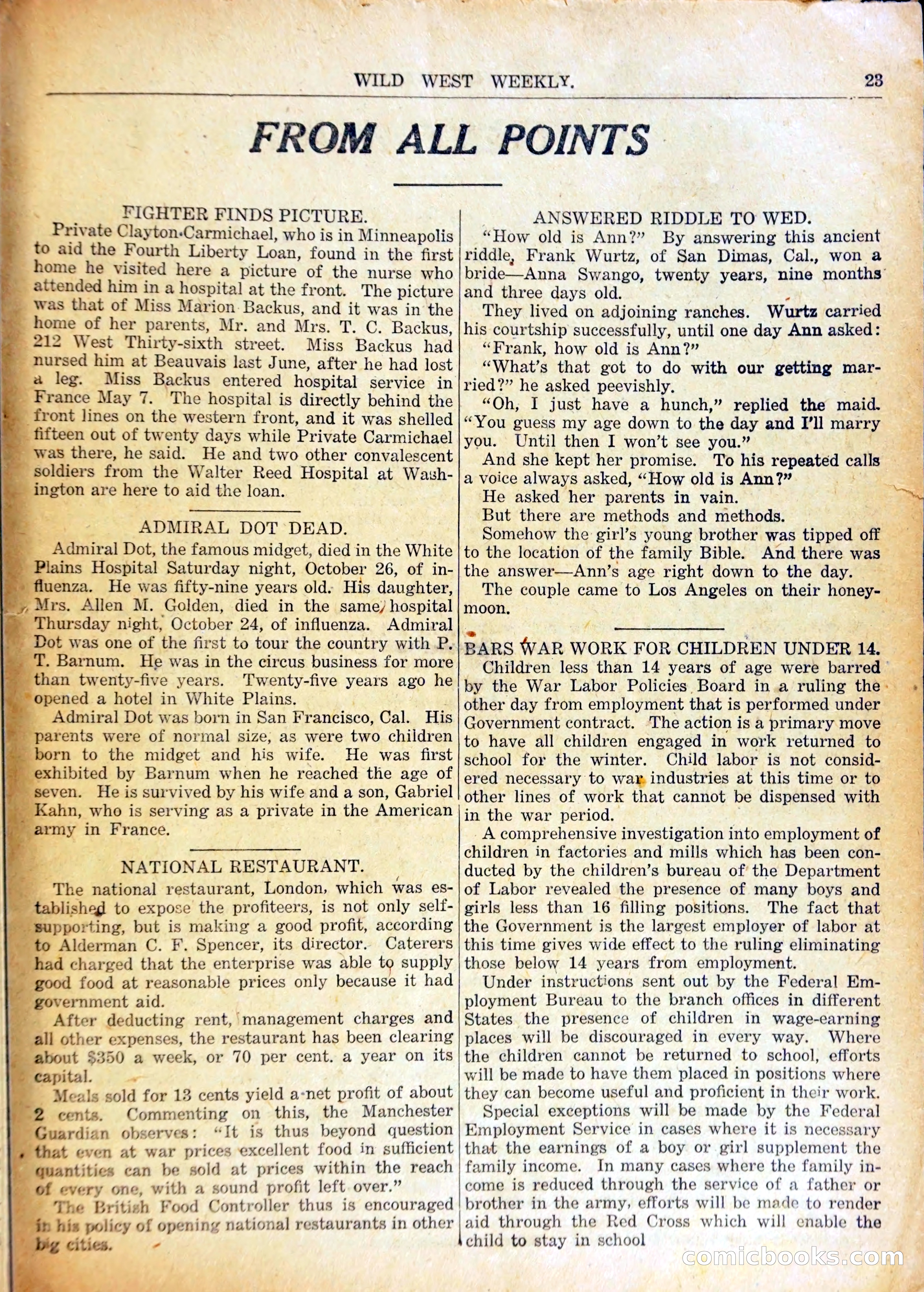 Young Wild West at Gold Forge, or, Arietta and the Drop of Death — page 26 of 37