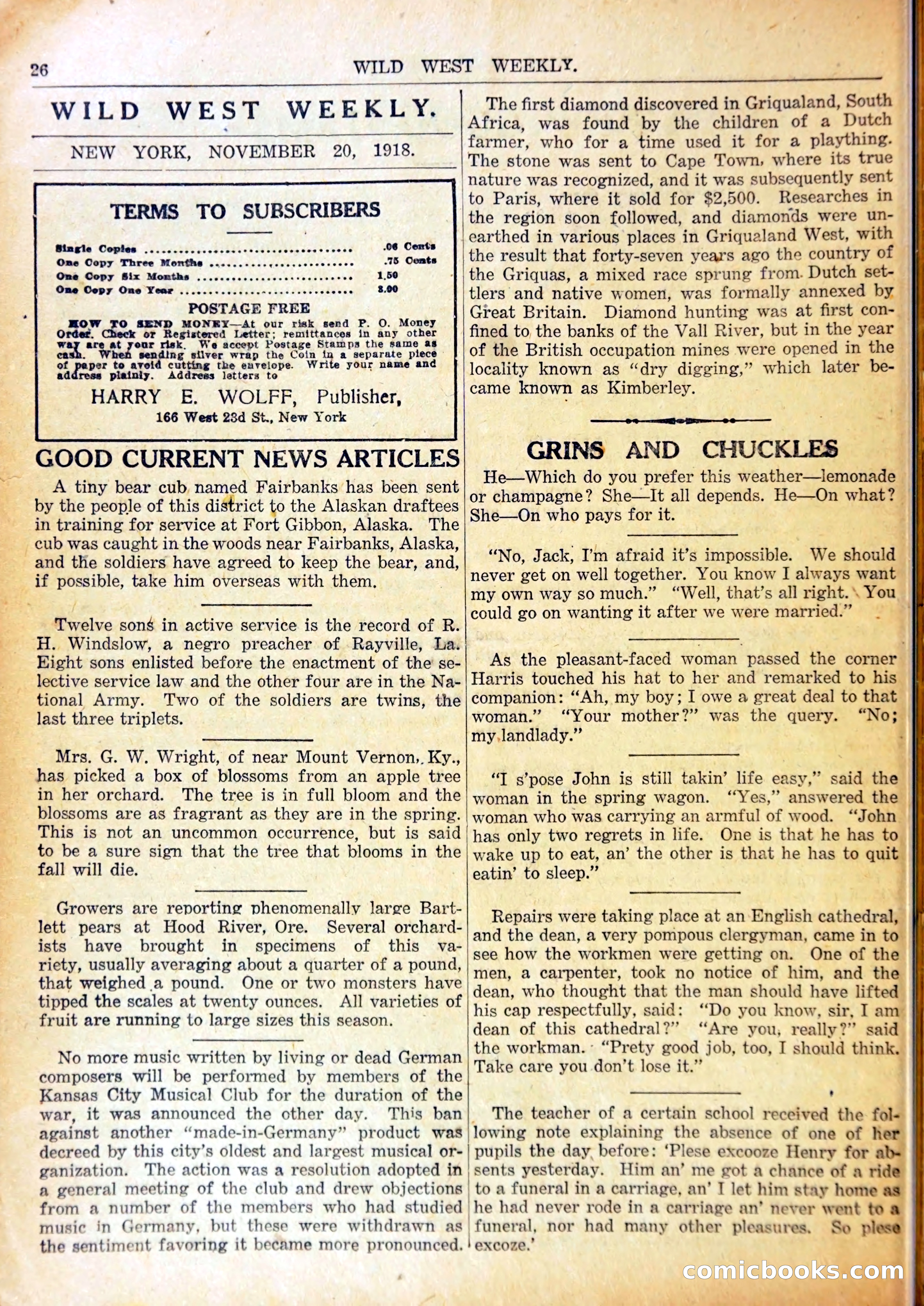 Young Wild West at Gold Forge, or, Arietta and the Drop of Death — page 29 of 37