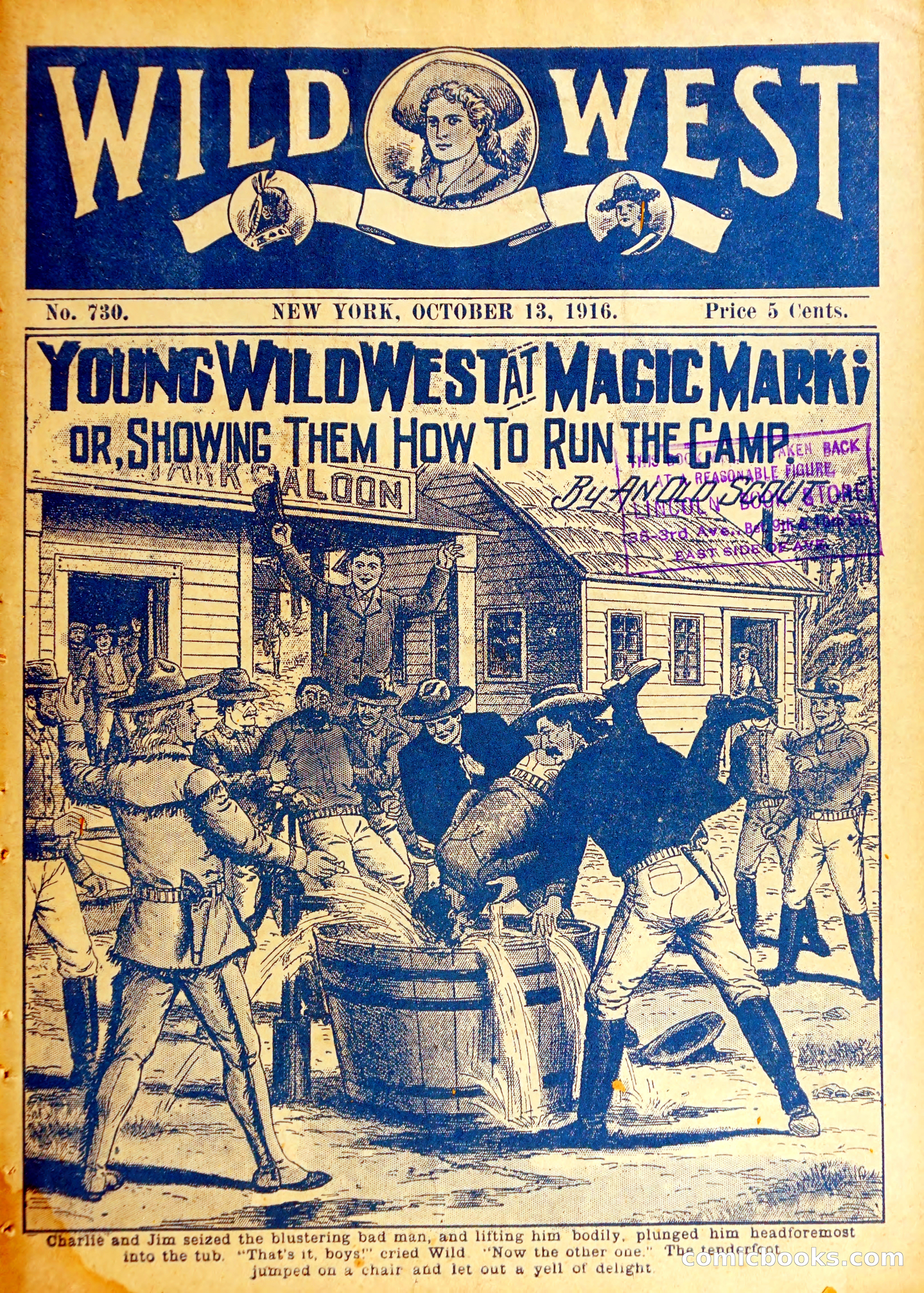 Young Wild West at Magic Mark