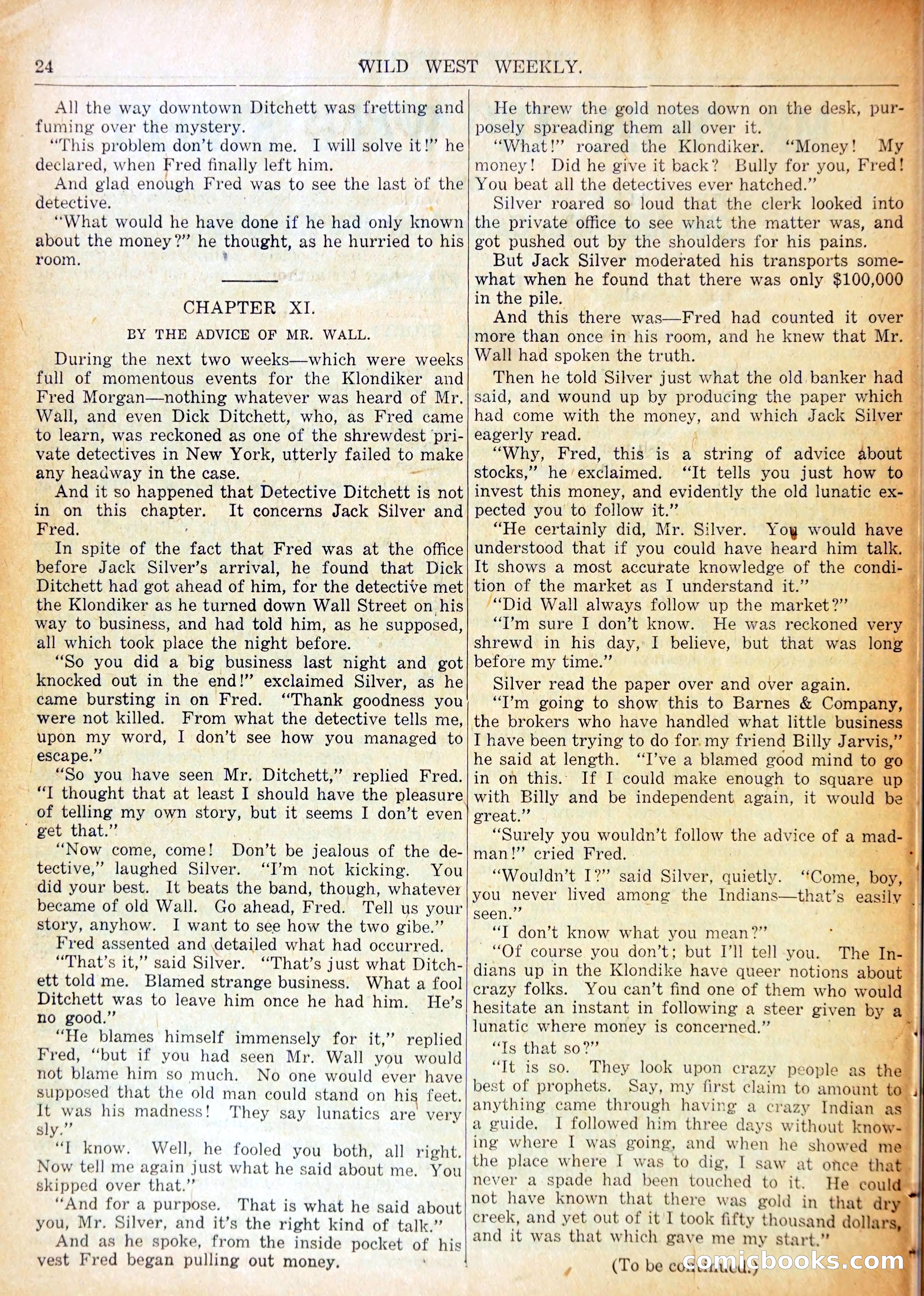 Young Wild West at Magic Mark — page 27 of 37