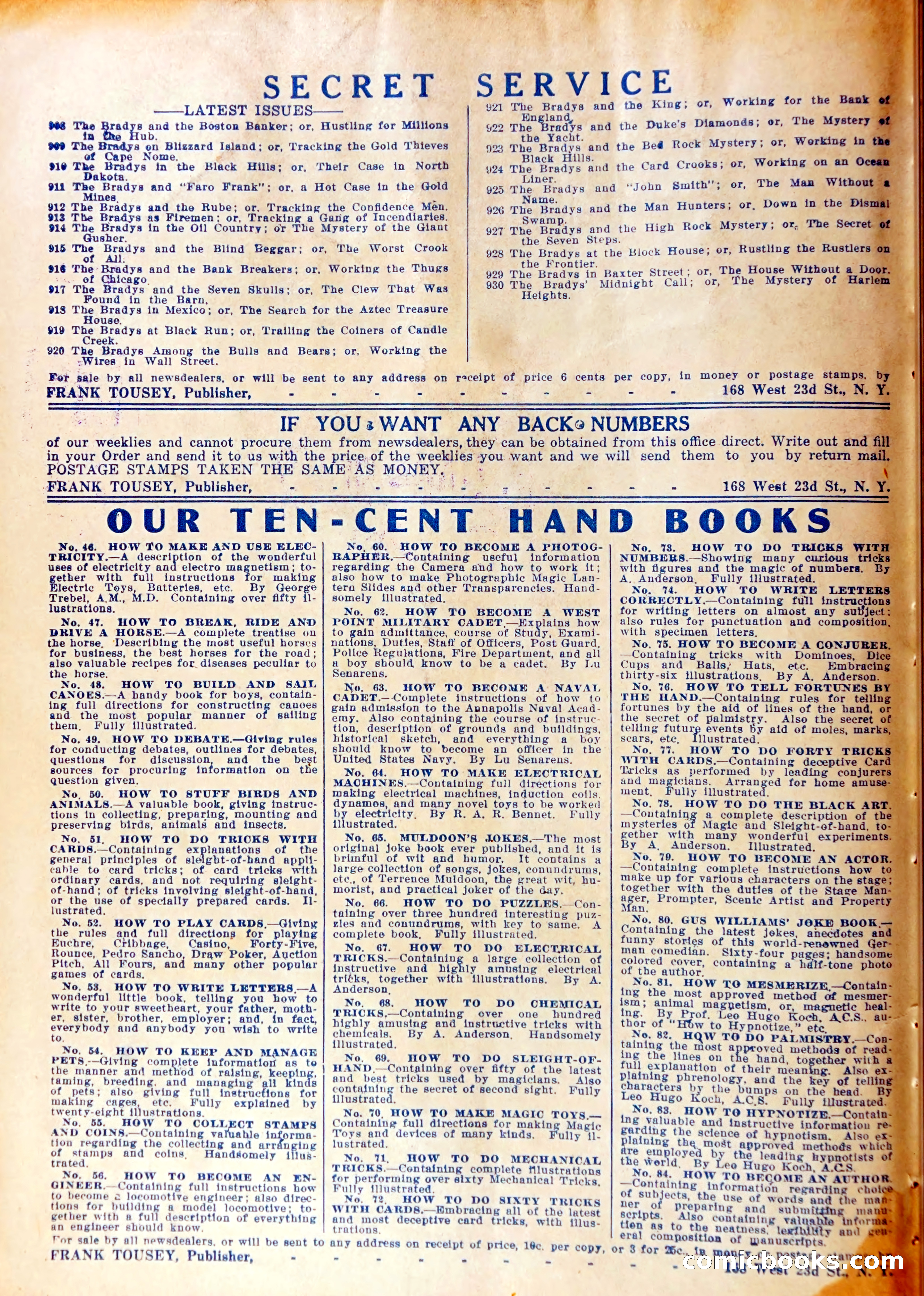 Young Wild West at Magic Mark — page 37 of 37