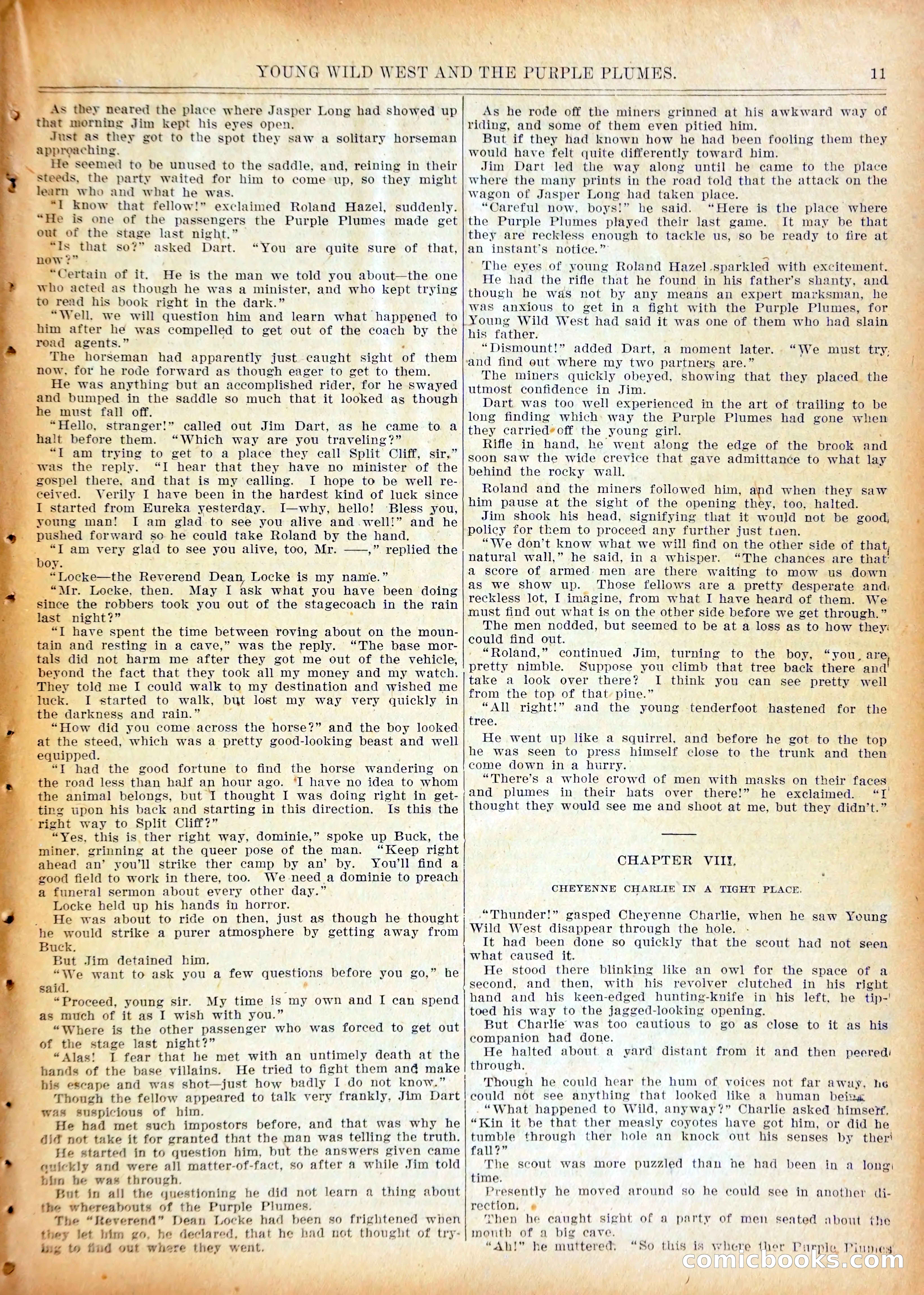 Young Wild West and the Purple Plumes — page 14 of 37