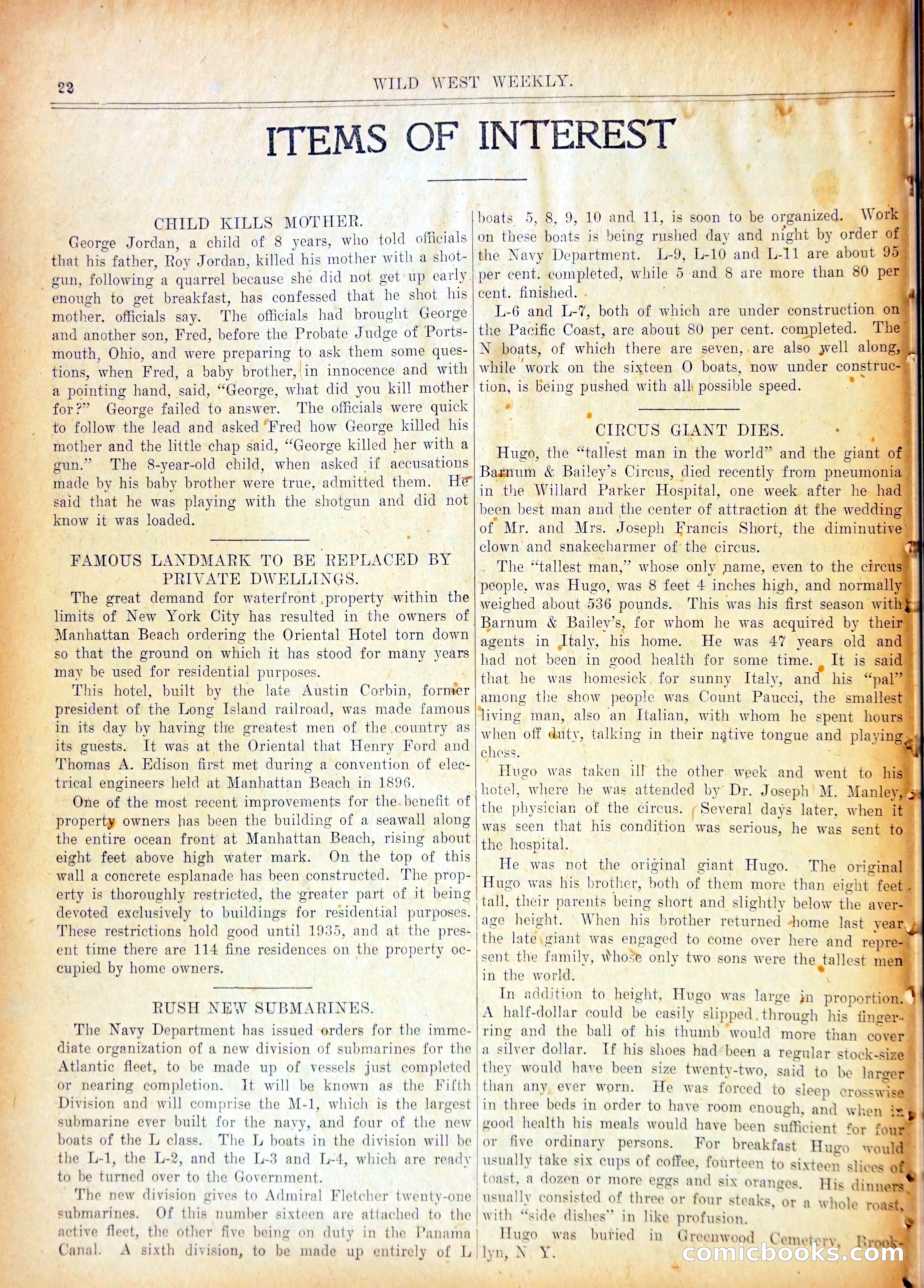 Young Wild West and the Purple Plumes — page 25 of 37