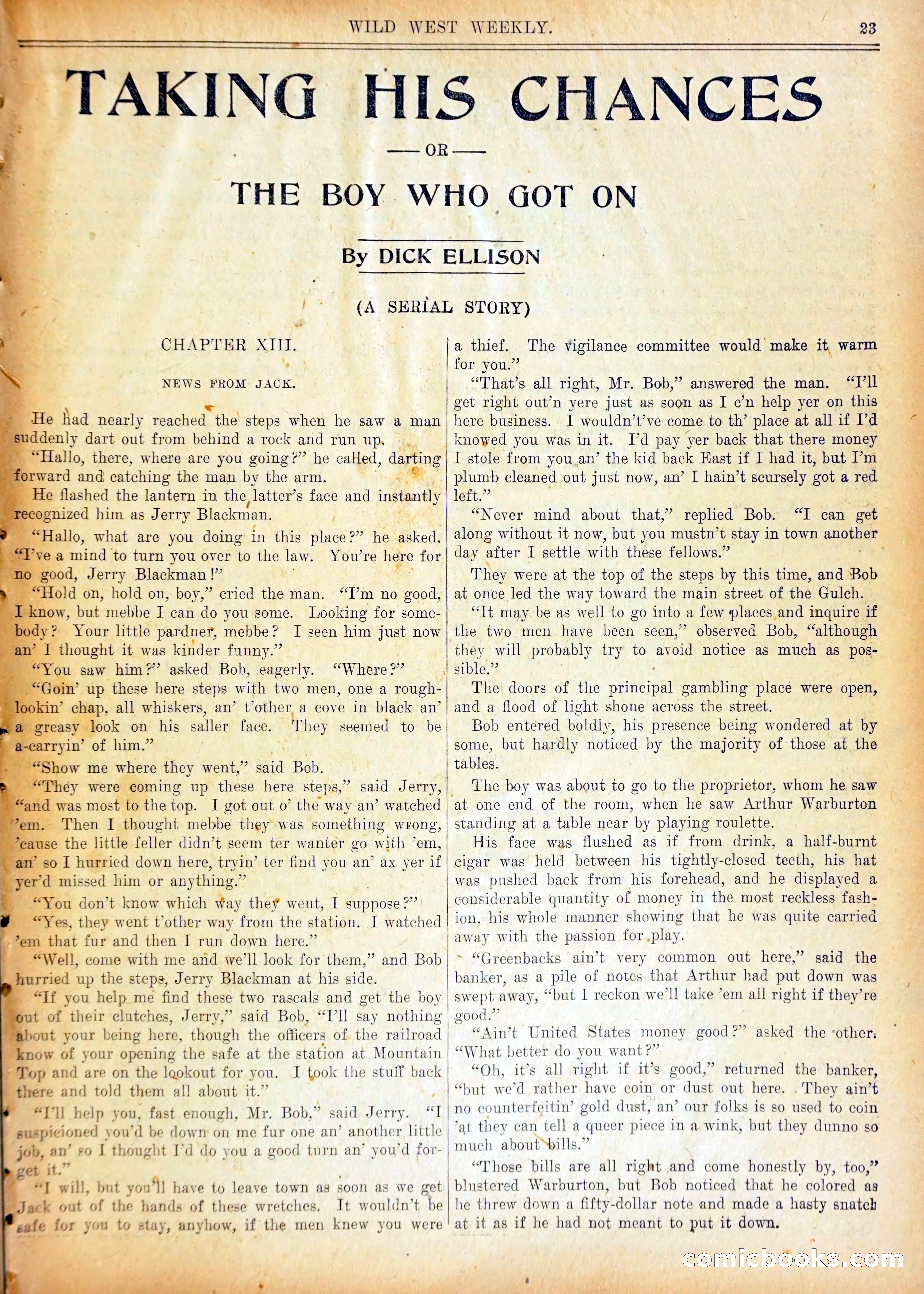 Young Wild West and the Purple Plumes — page 26 of 37